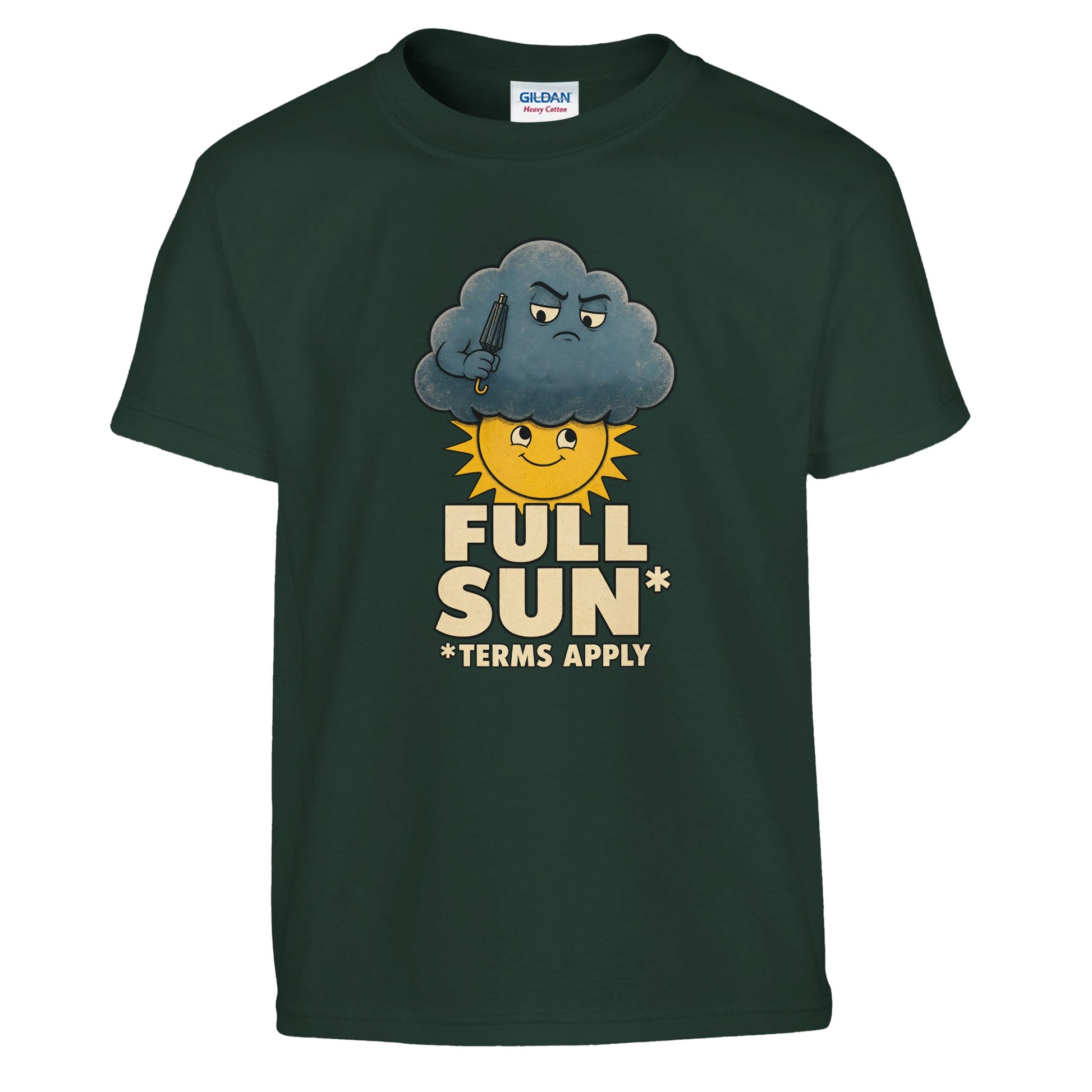 Full Sun, Terms Apply Weather Graphic Kids' T-shirt — product view 13