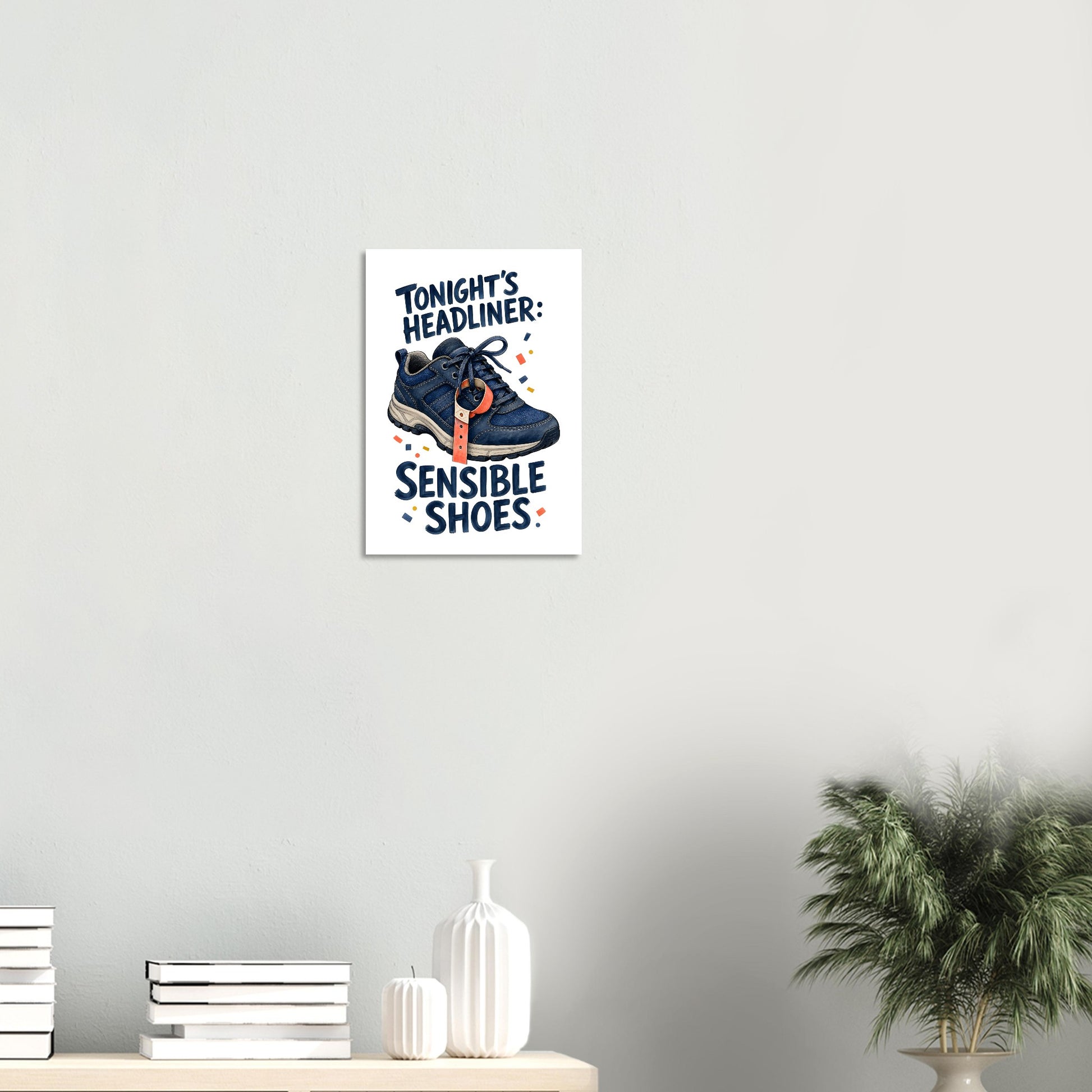 Tonight's Headliner: Sensible Shoes Concert Poster — product view 8