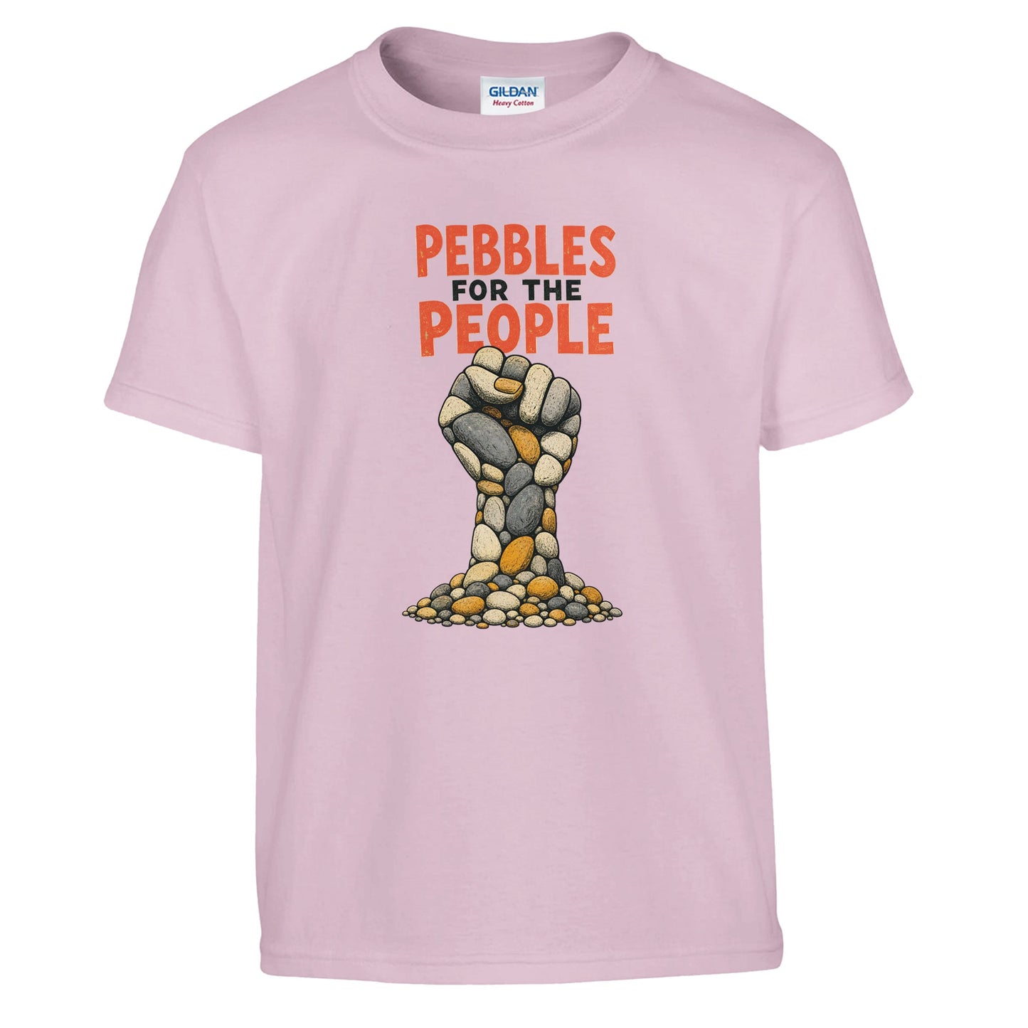 Pebbles for the People Graphic Kids' T-shirt — product view 9