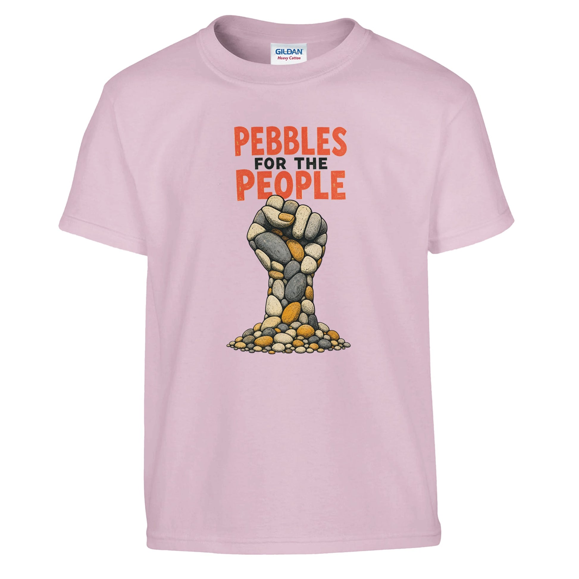 Pebbles for the People Graphic Kids' T-shirt — product view 9