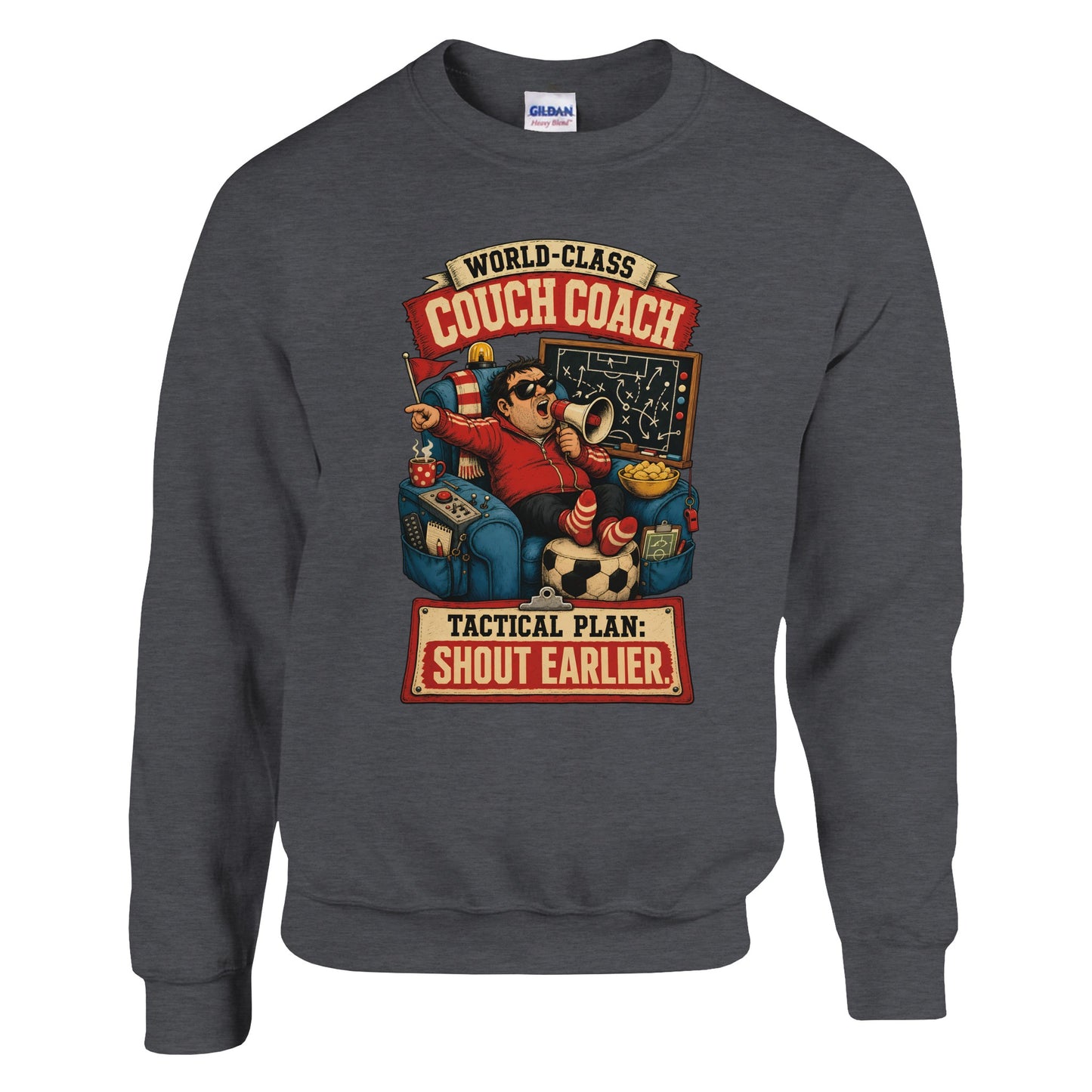 World-Class Couch Coach Sweatshirt — product view 10