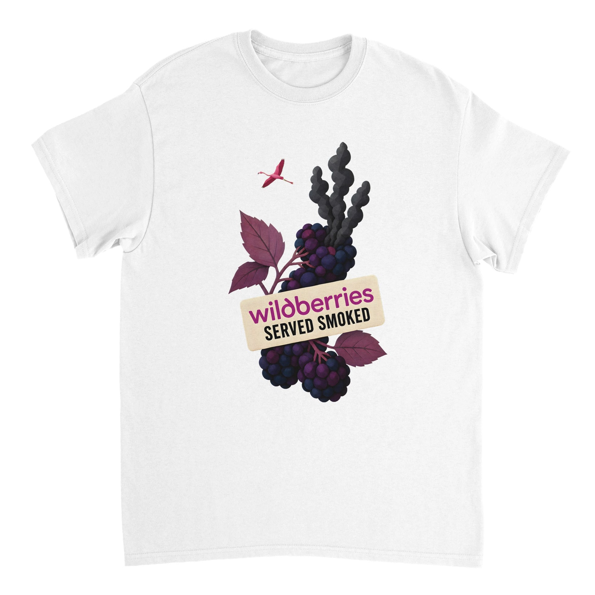 Wildberries, Served Smoked T-shirt — product view 17