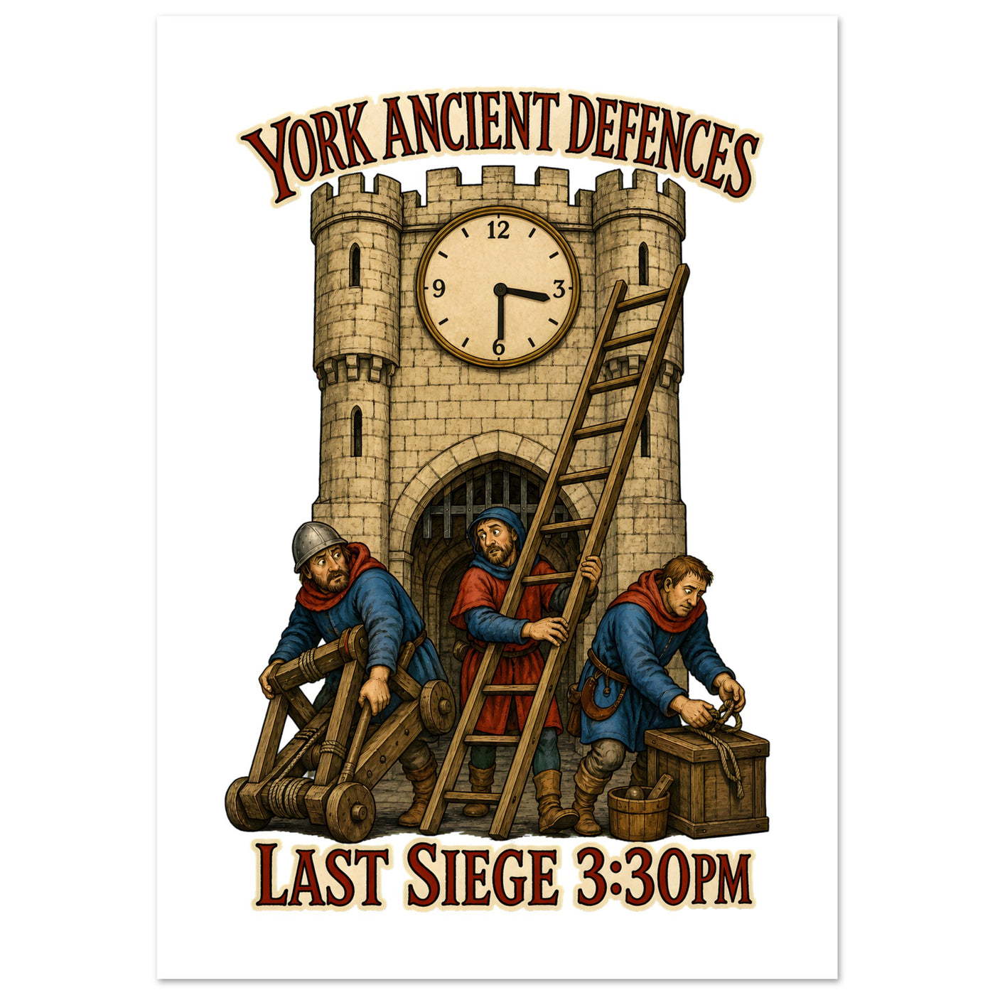 York Ancient Defences – Last Siege 3:30pm Poster