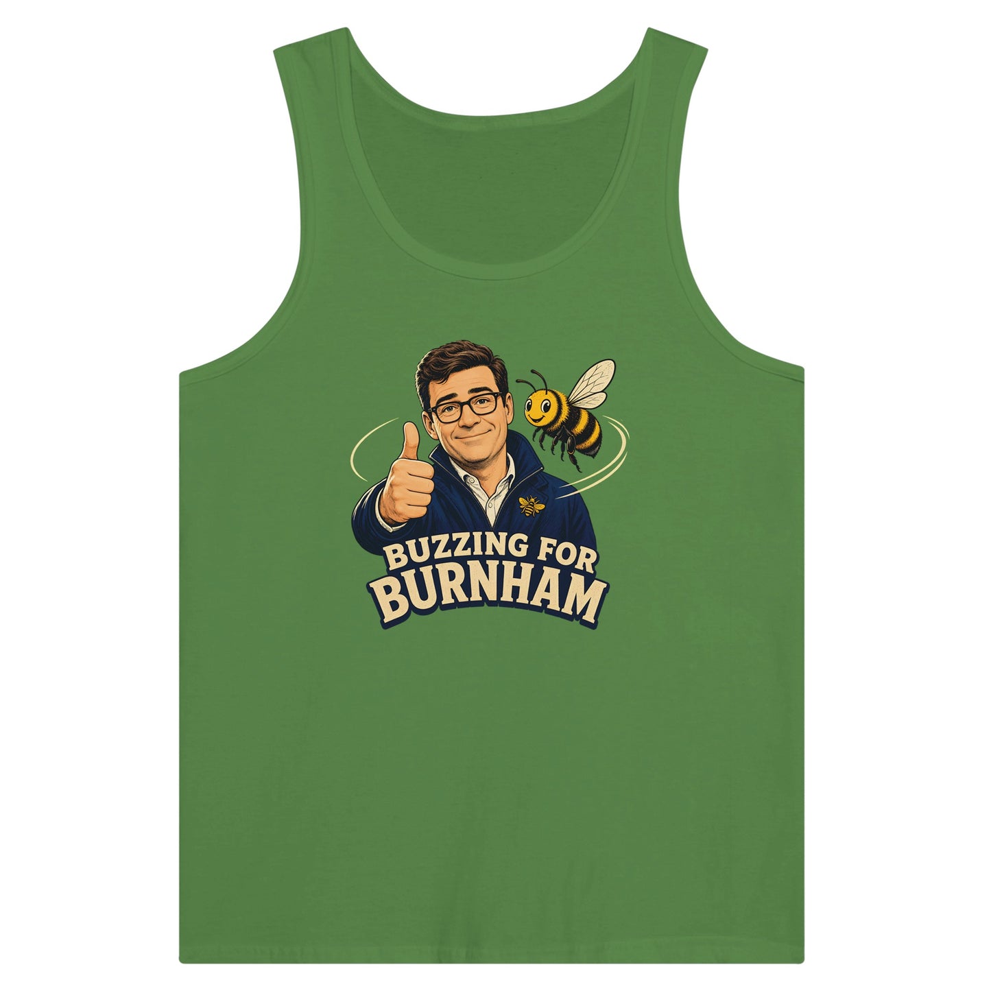 Buzzing for Burnham Premium Unisex Tank Top — product view 13