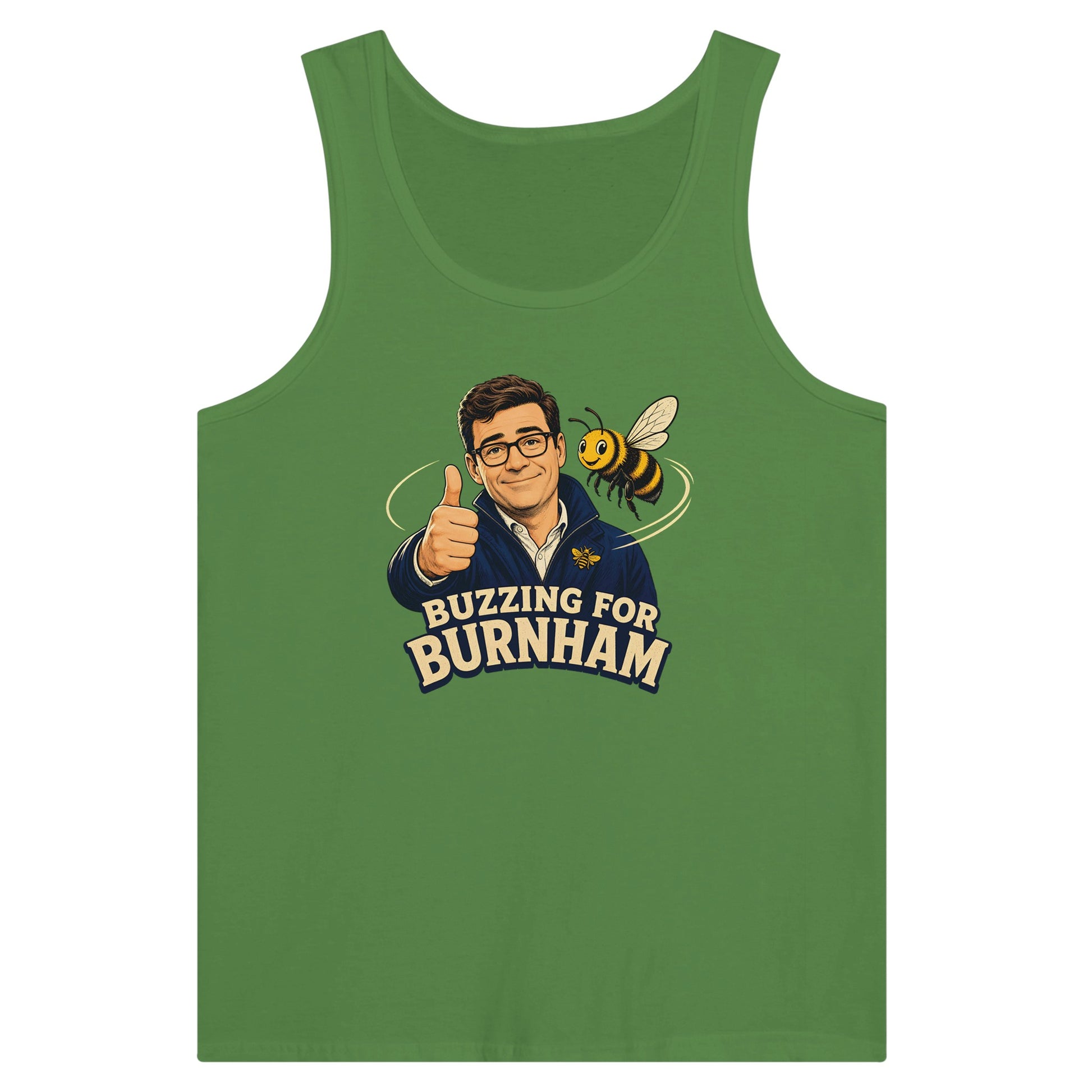 Buzzing for Burnham Premium Unisex Tank Top — product view 13