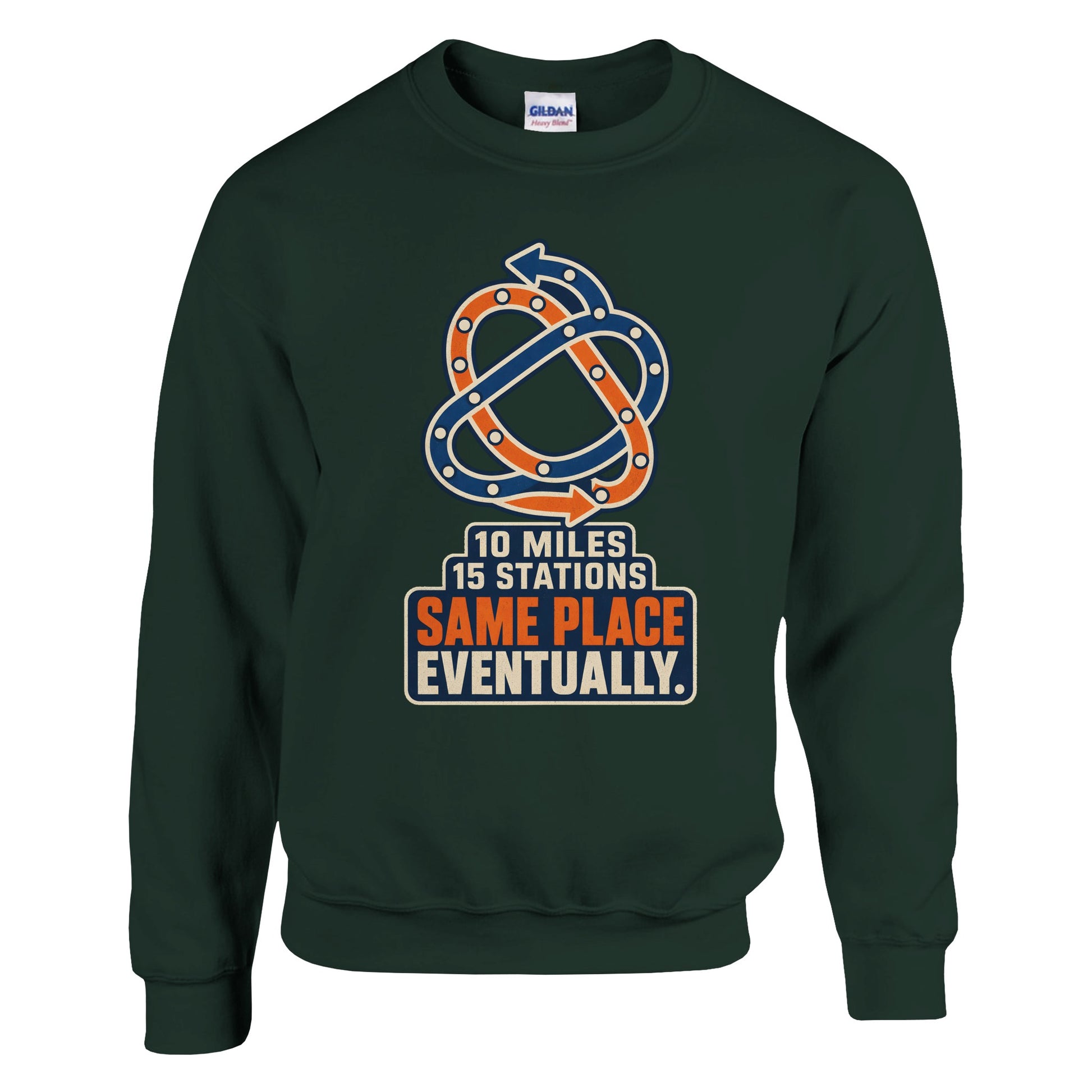 Glasgow Same Place Eventually Sweatshirt — product view 4