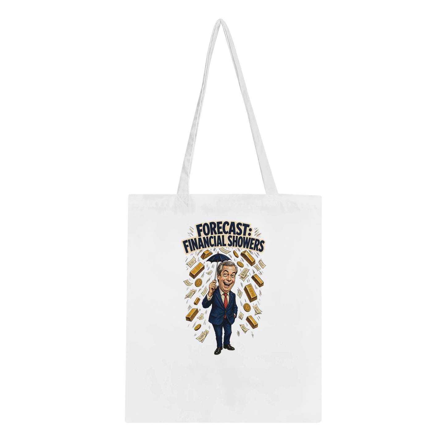 Forecast: Financial Showers Tote Bag — product view 5