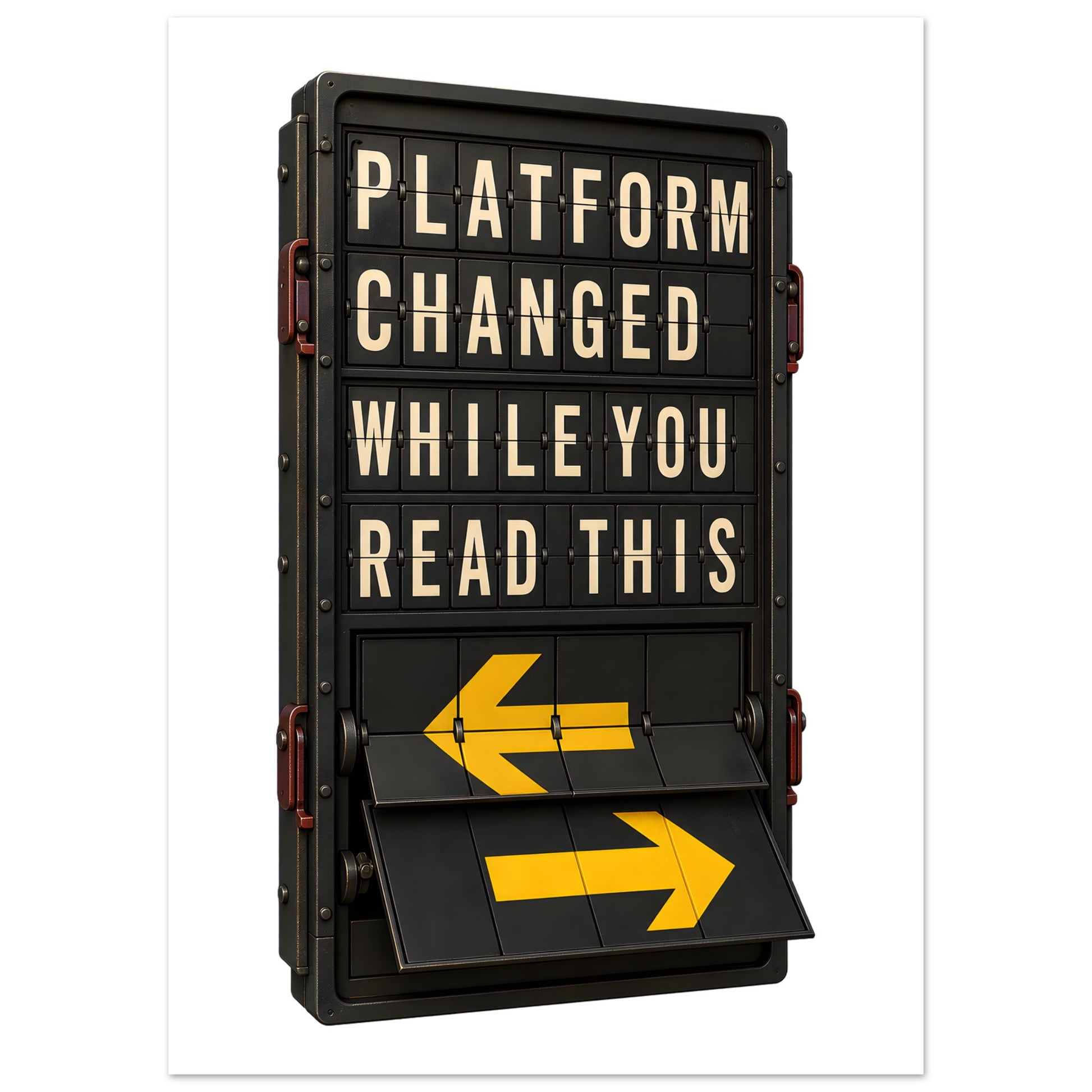 Platform Changed While You Read This Poster — product view 4