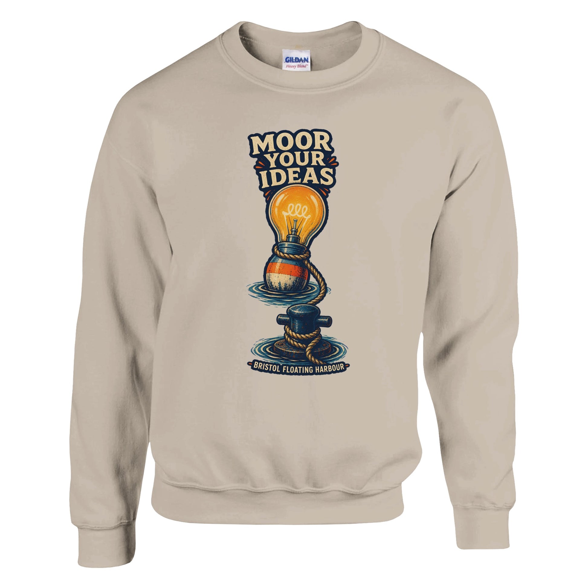 Moor Your Ideas – Bristol Floating Harbour Sweatshirt — product view 2