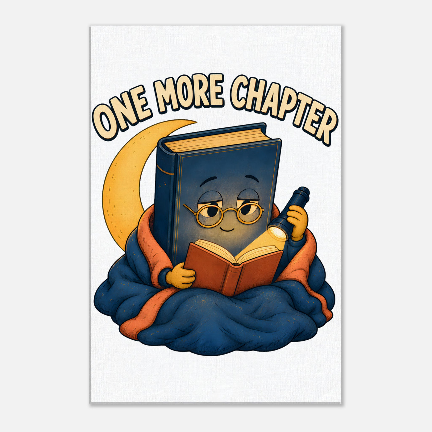 One More Chapter Reader Graphic Canvas