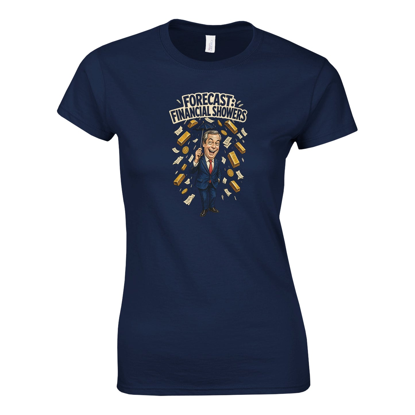 Forecast: Financial Showers Women's T-shirt — product view 10