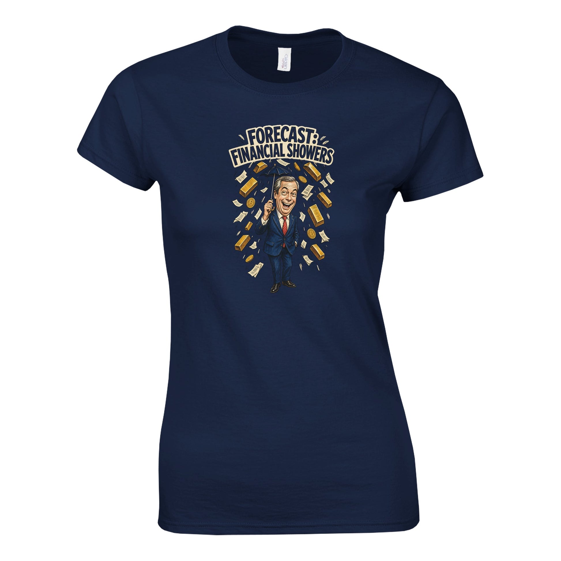 Forecast: Financial Showers Women's T-shirt — product view 10
