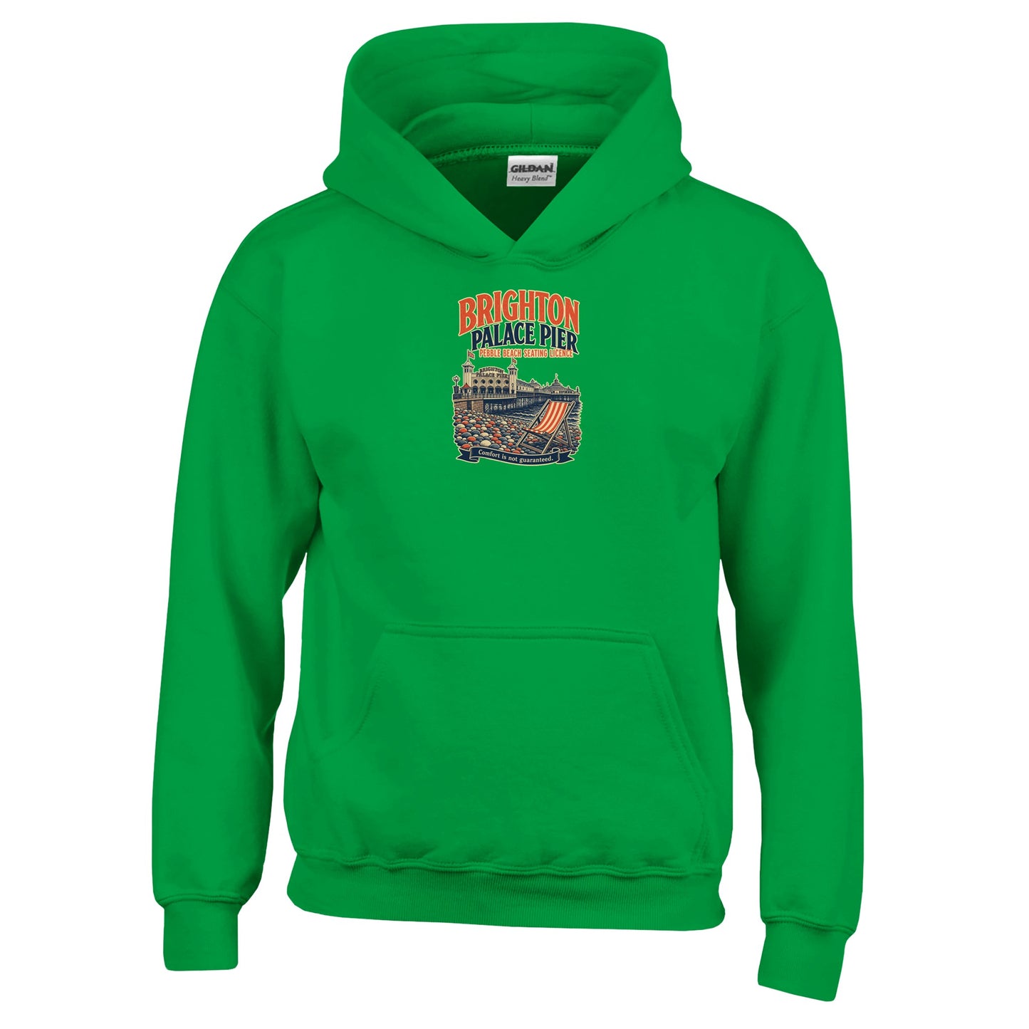 Brighton Pebble Beach Seating Licence Kids' Hoodie — product view 8