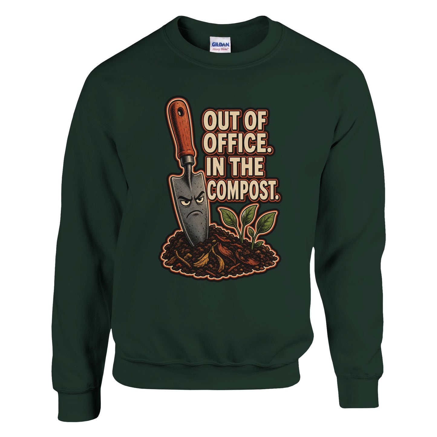 Out of Office, In the Compost Sweatshirt — product view 7