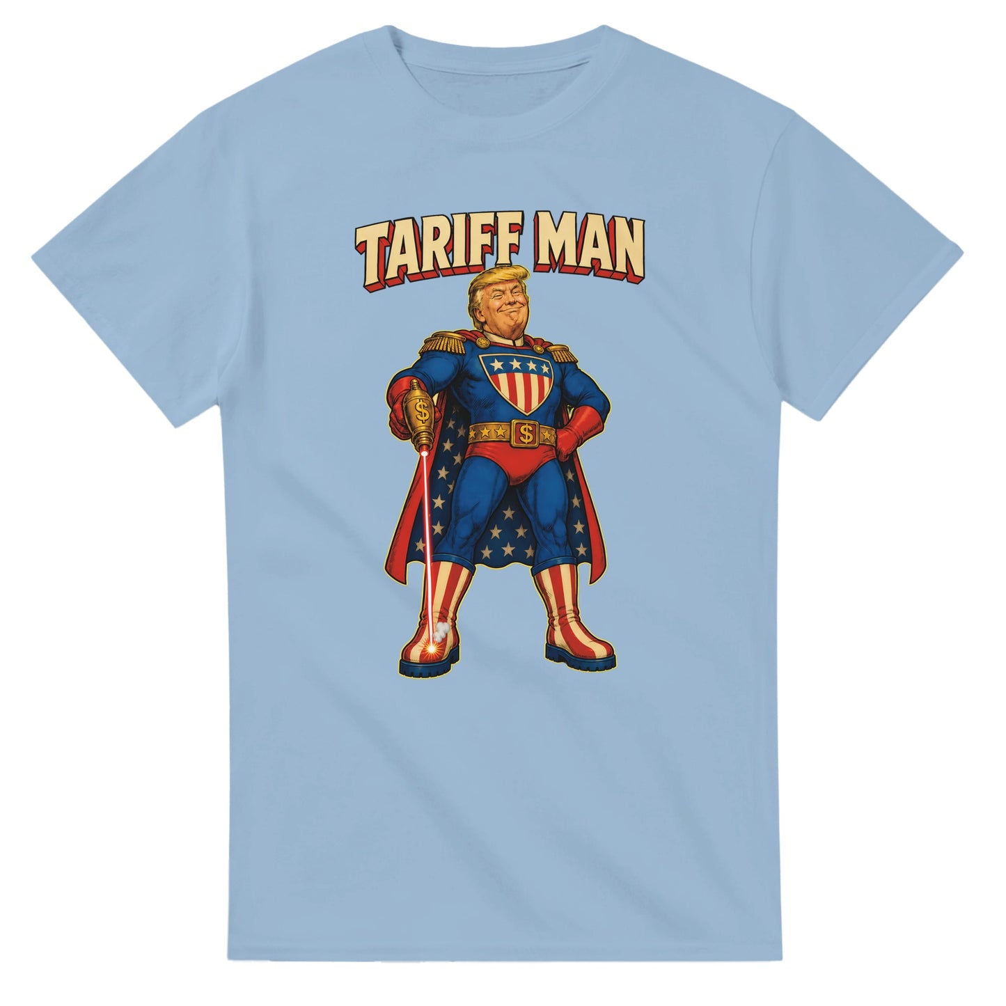 Tariff Man – Self-Shot Satire T-shirt — product view 15