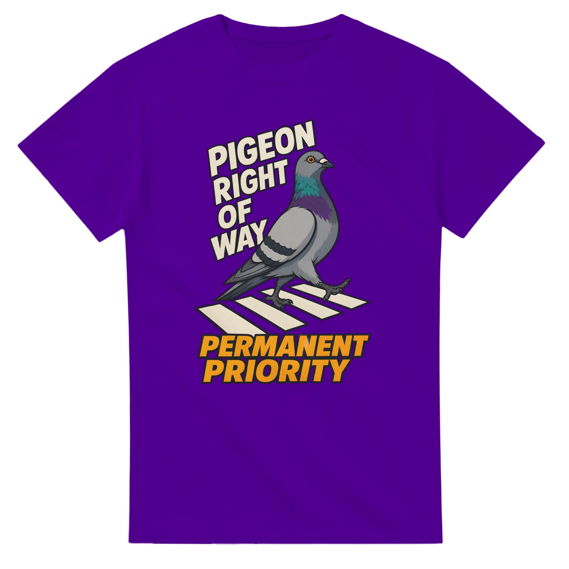 Pigeon Right of Way T-shirt — product view 16