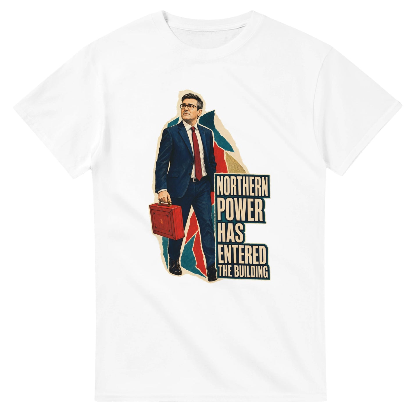 Northern Power Has Entered the Building Tote Bag T-shirt — product view 1