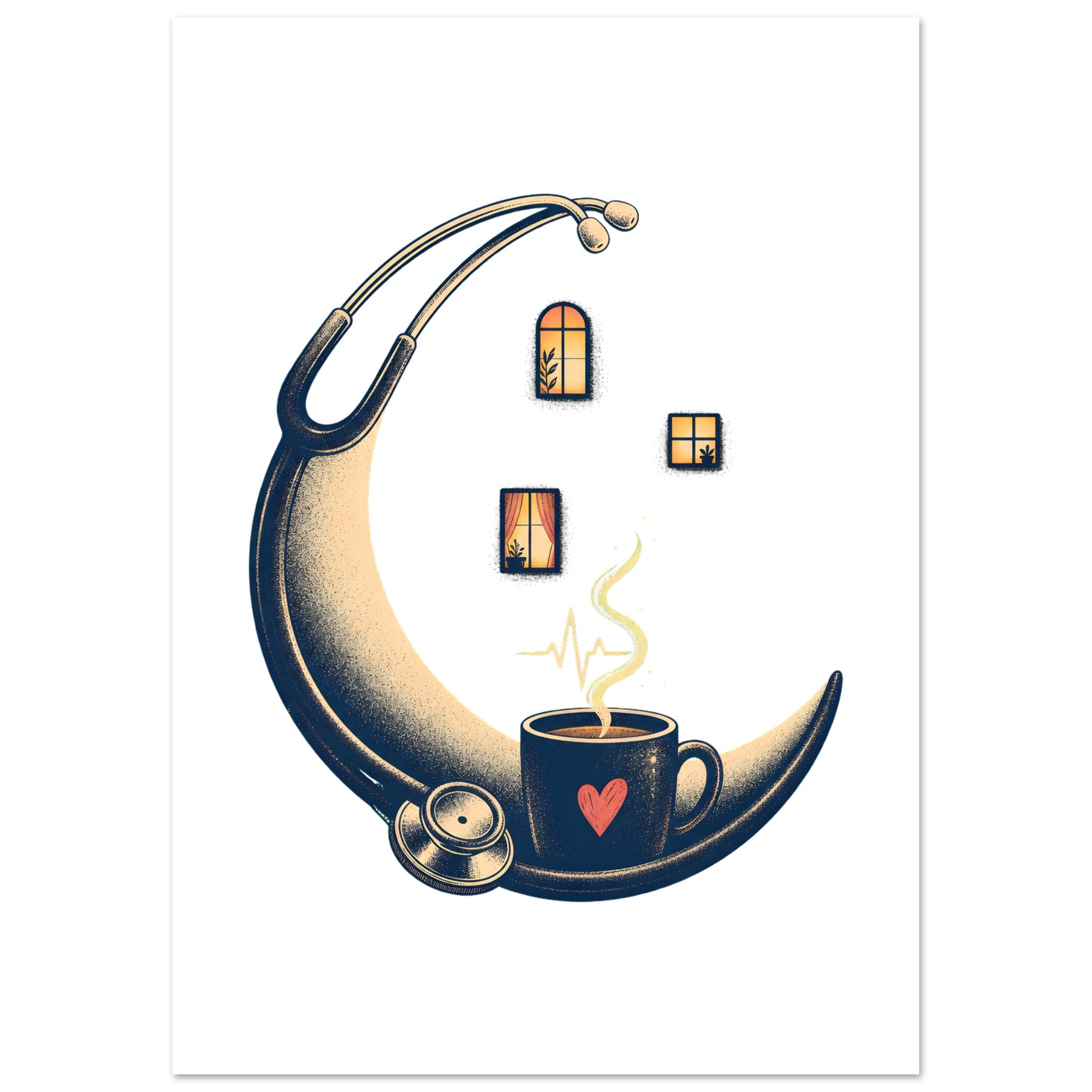 Night Shift Light Poster — product view 2
