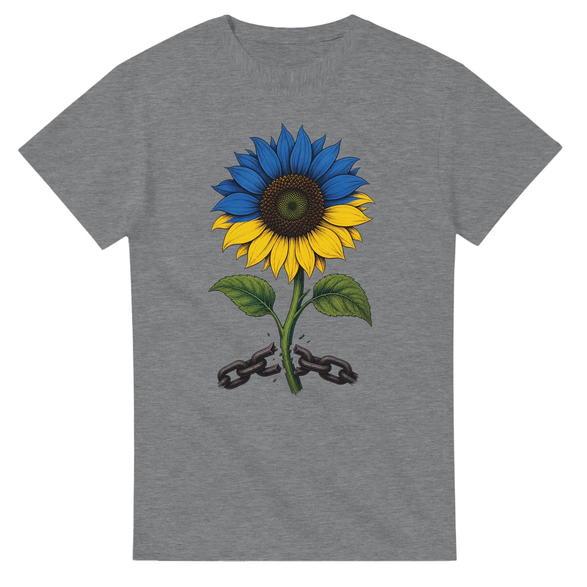 Ukraine Freedom Sunflower T-shirt — product view 12