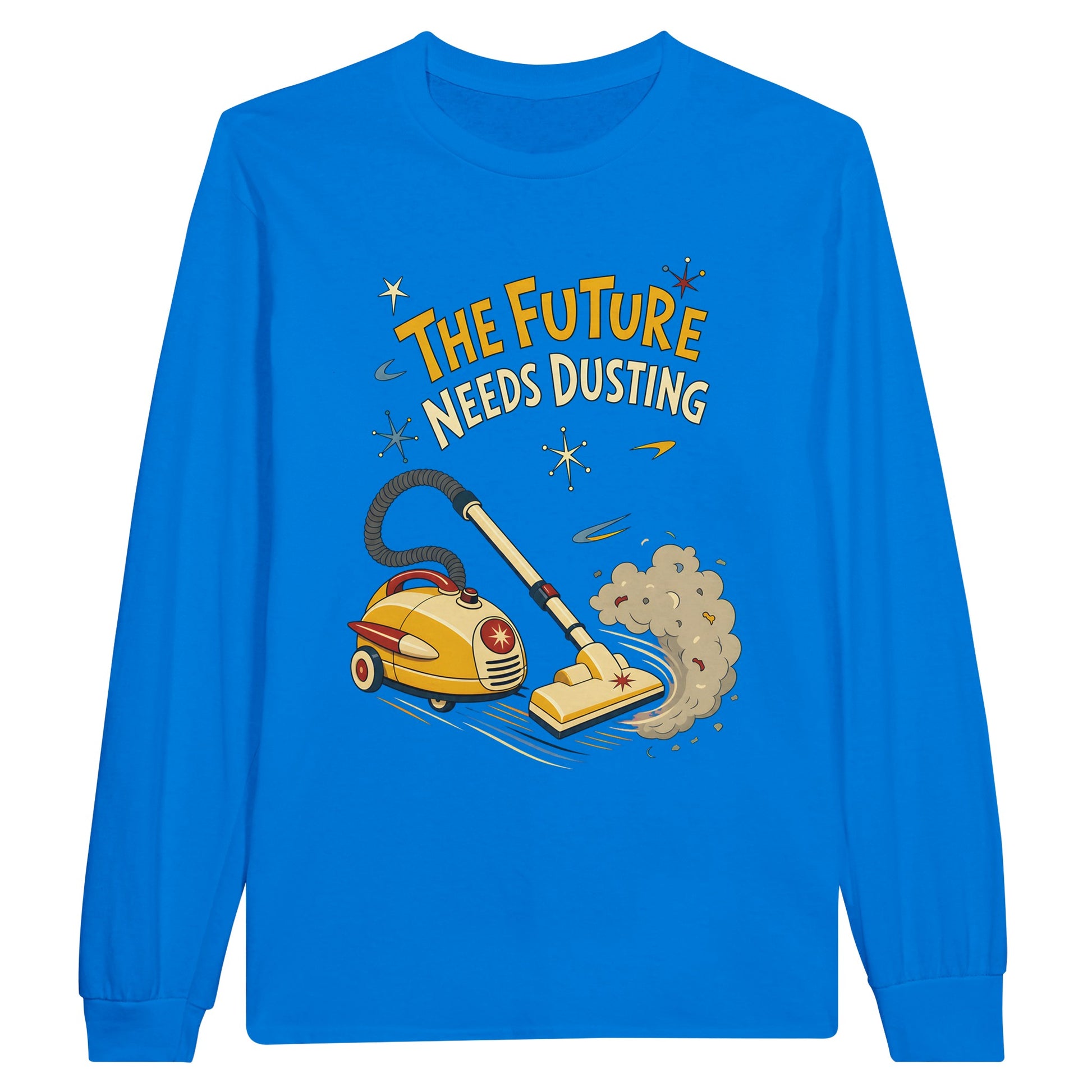 The Future Needs Dusting Long-Sleeve T-shirt — product view 3