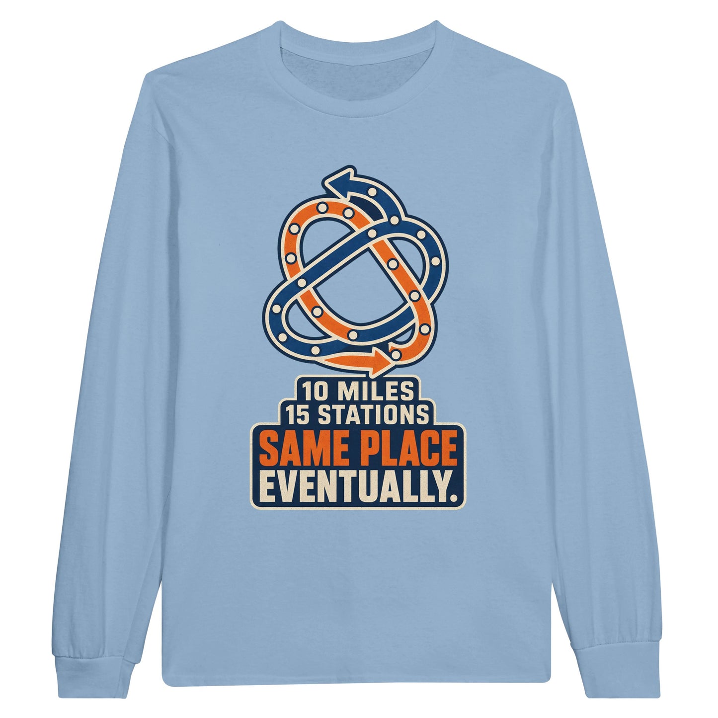 Glasgow Same Place Eventually Long-Sleeve T-shirt — product view 8