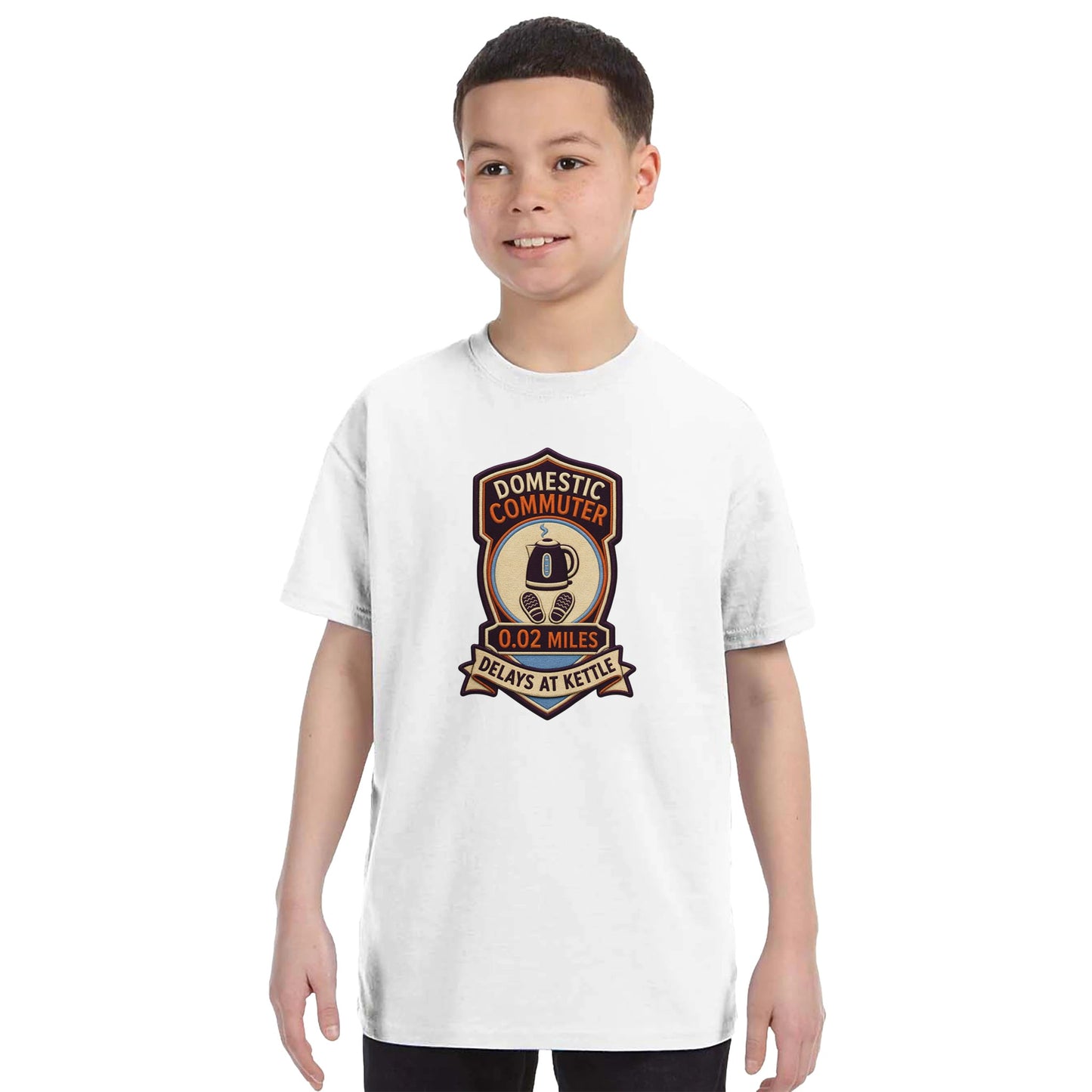 Domestic Commuter Kids' T-shirt — product view 16
