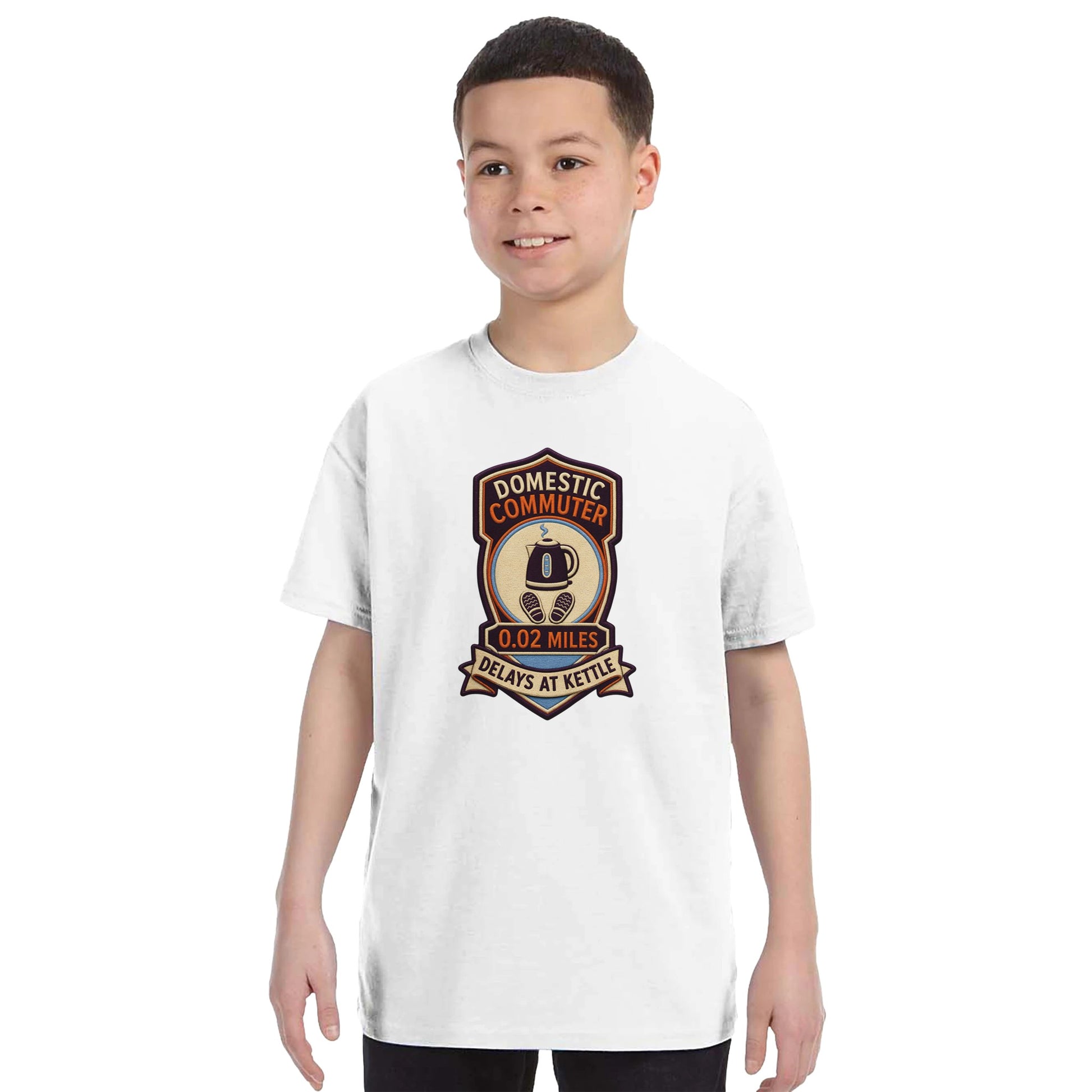 Domestic Commuter Kids' T-shirt — product view 16