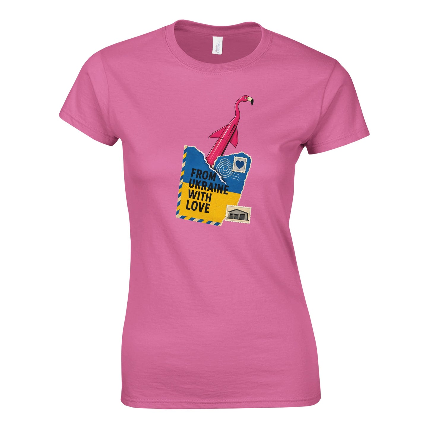 From Ukraine With Love Women's T-shirt — product view 4