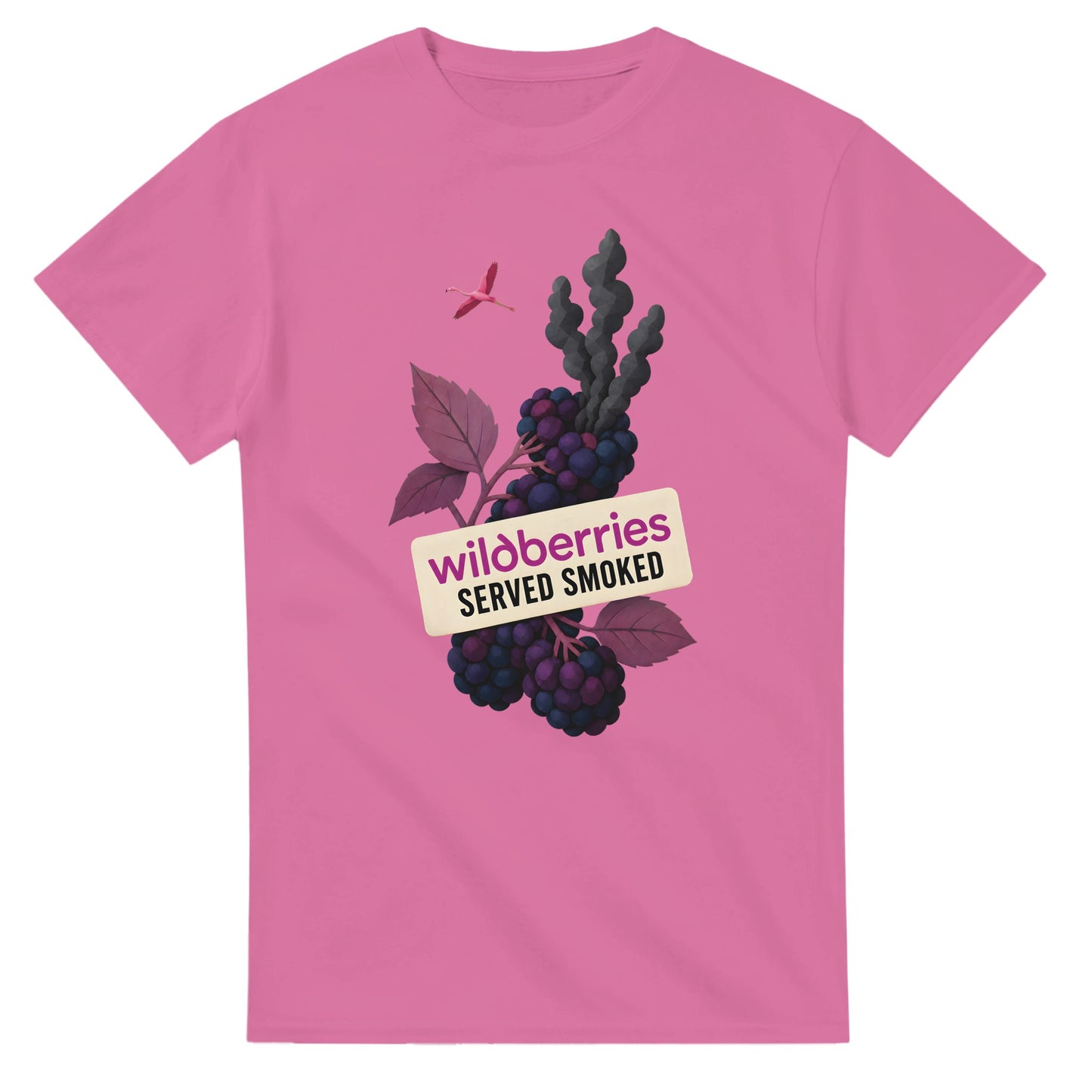 Wildberries, Served Smoked T-shirt — product view 4