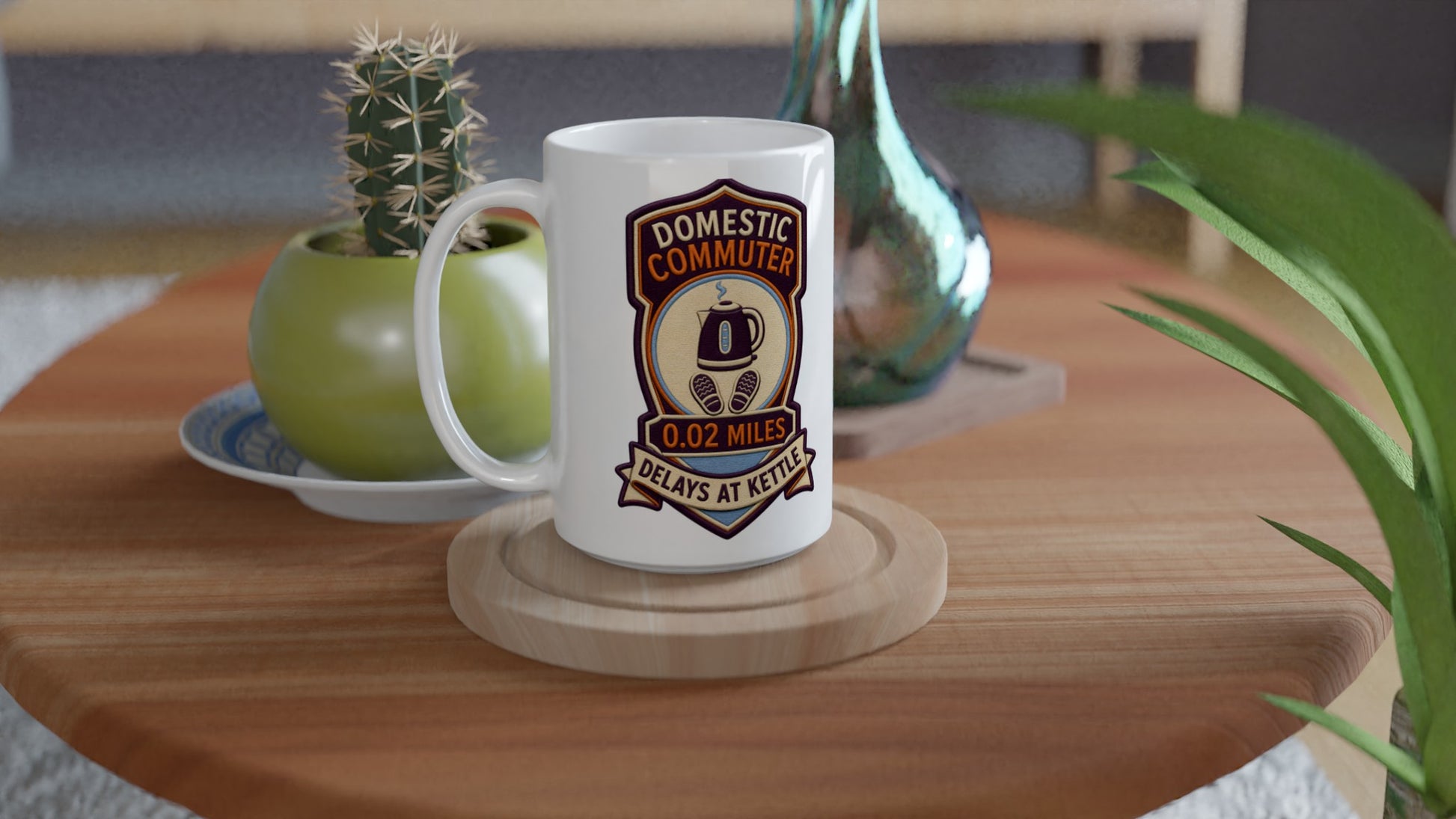 Domestic Commuter Large Mug — product view 4