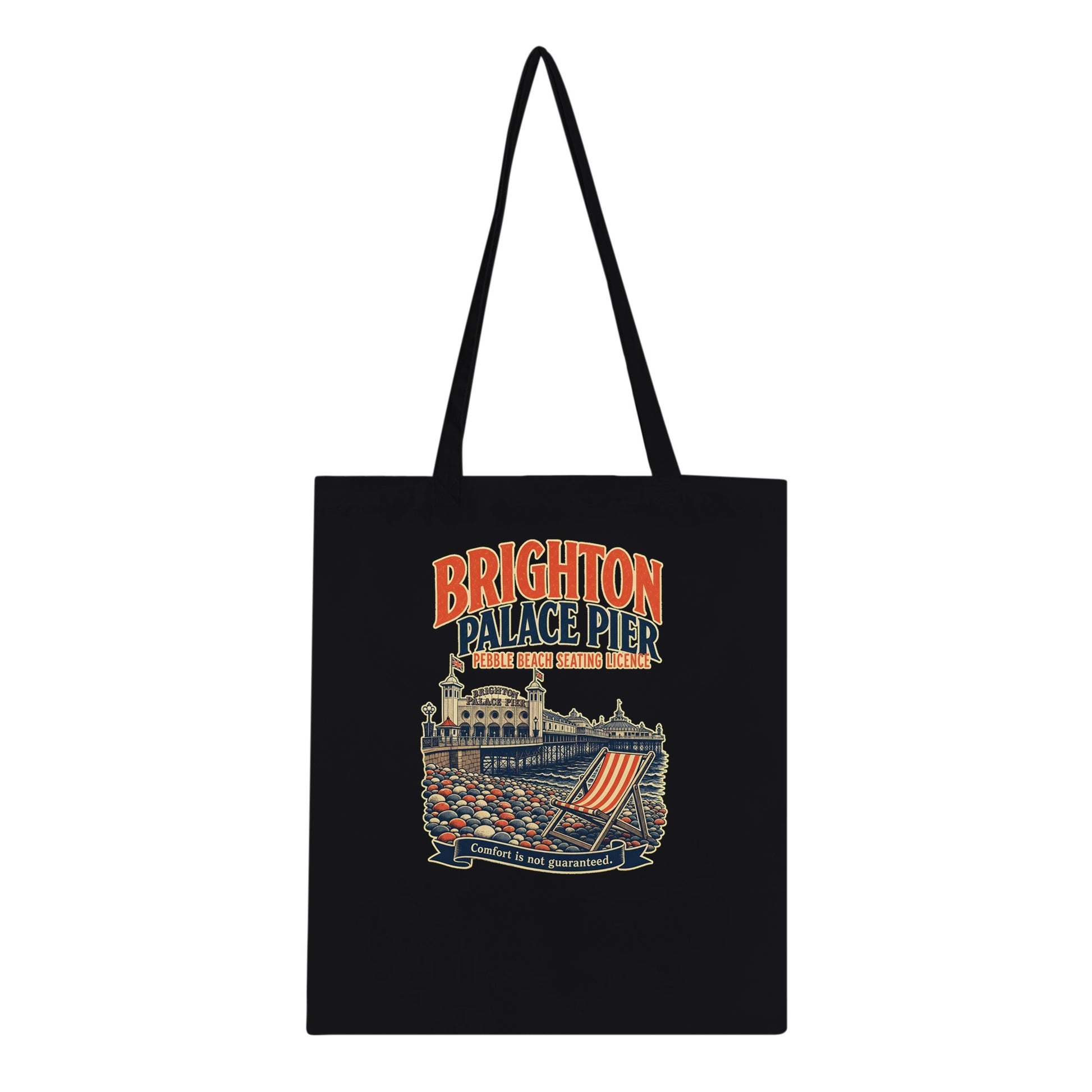 Brighton Pebble Beach Seating Licence Tote Bag — product view 4