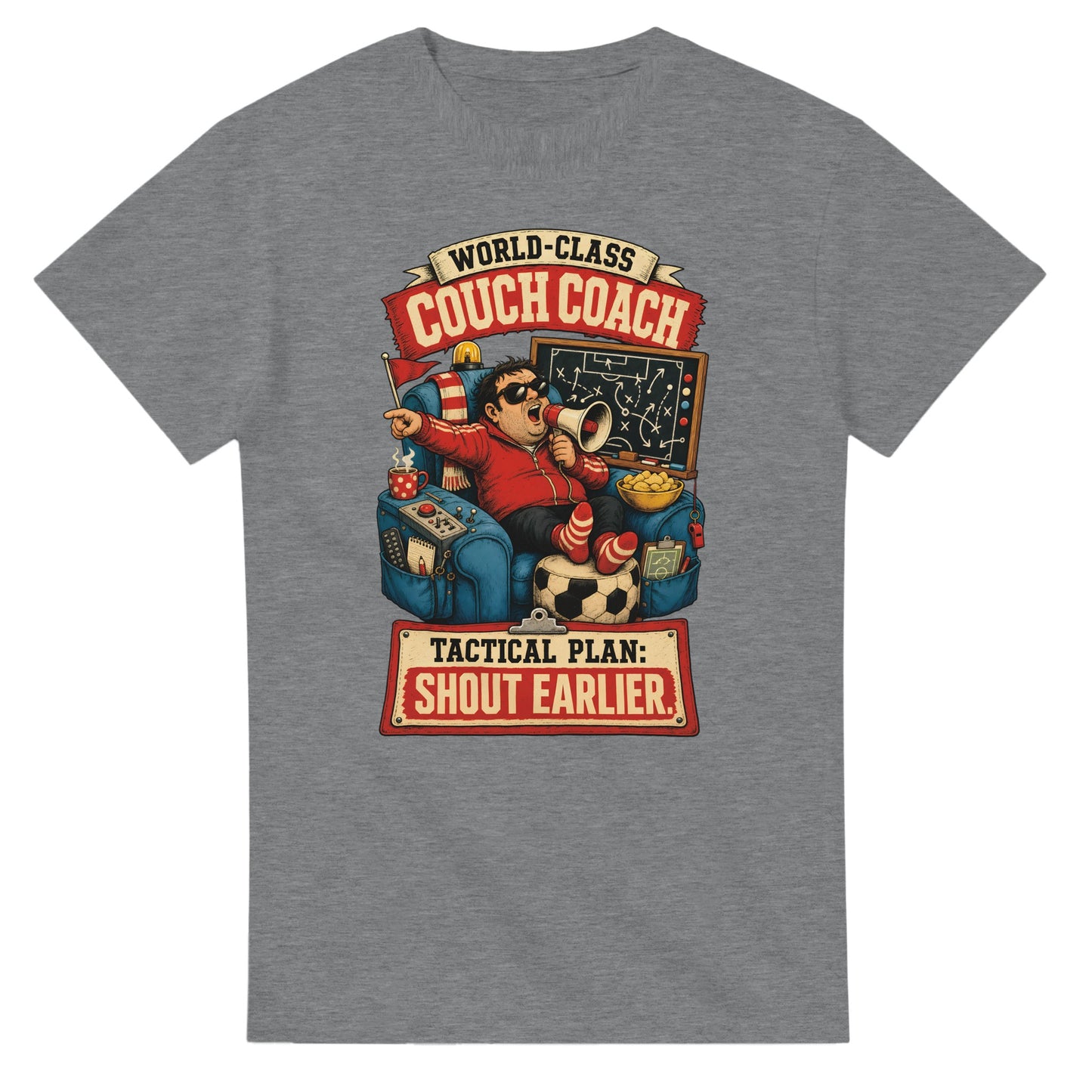 World-Class Couch Coach T-shirt — product view 12