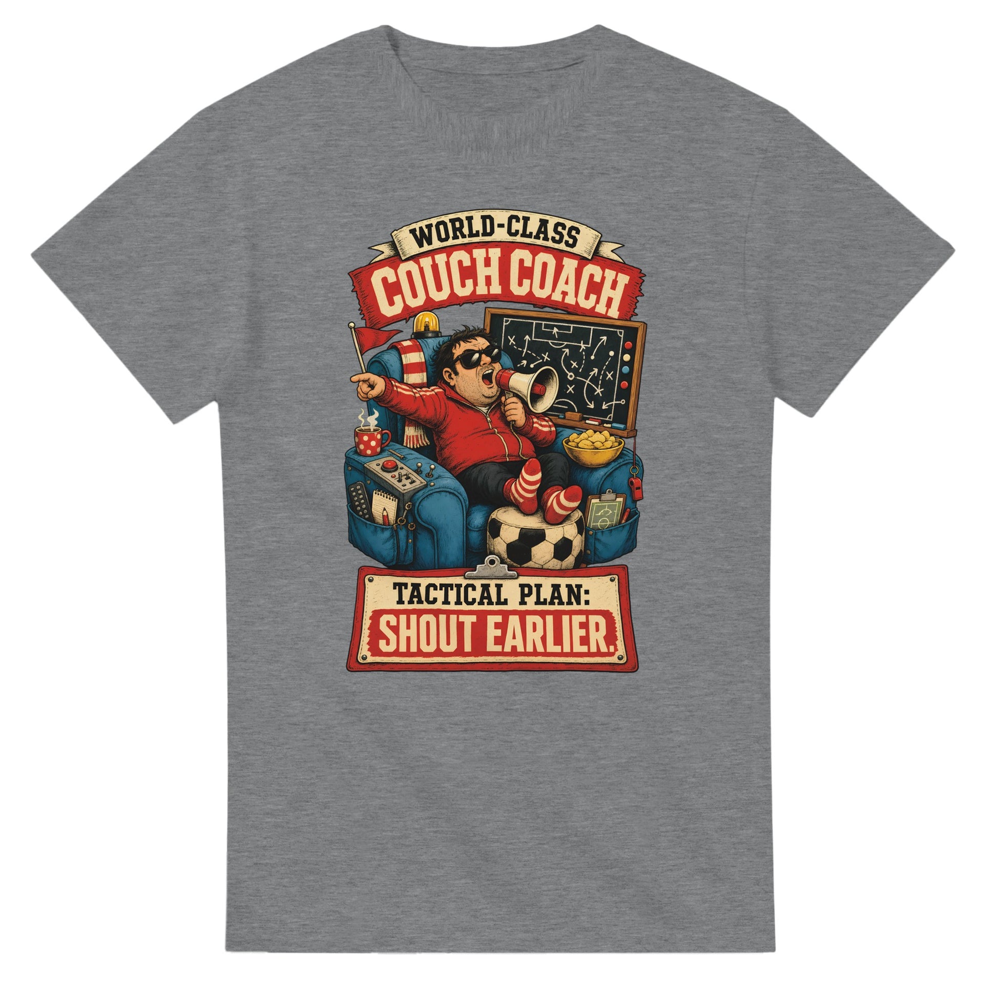 World-Class Couch Coach T-shirt — product view 12