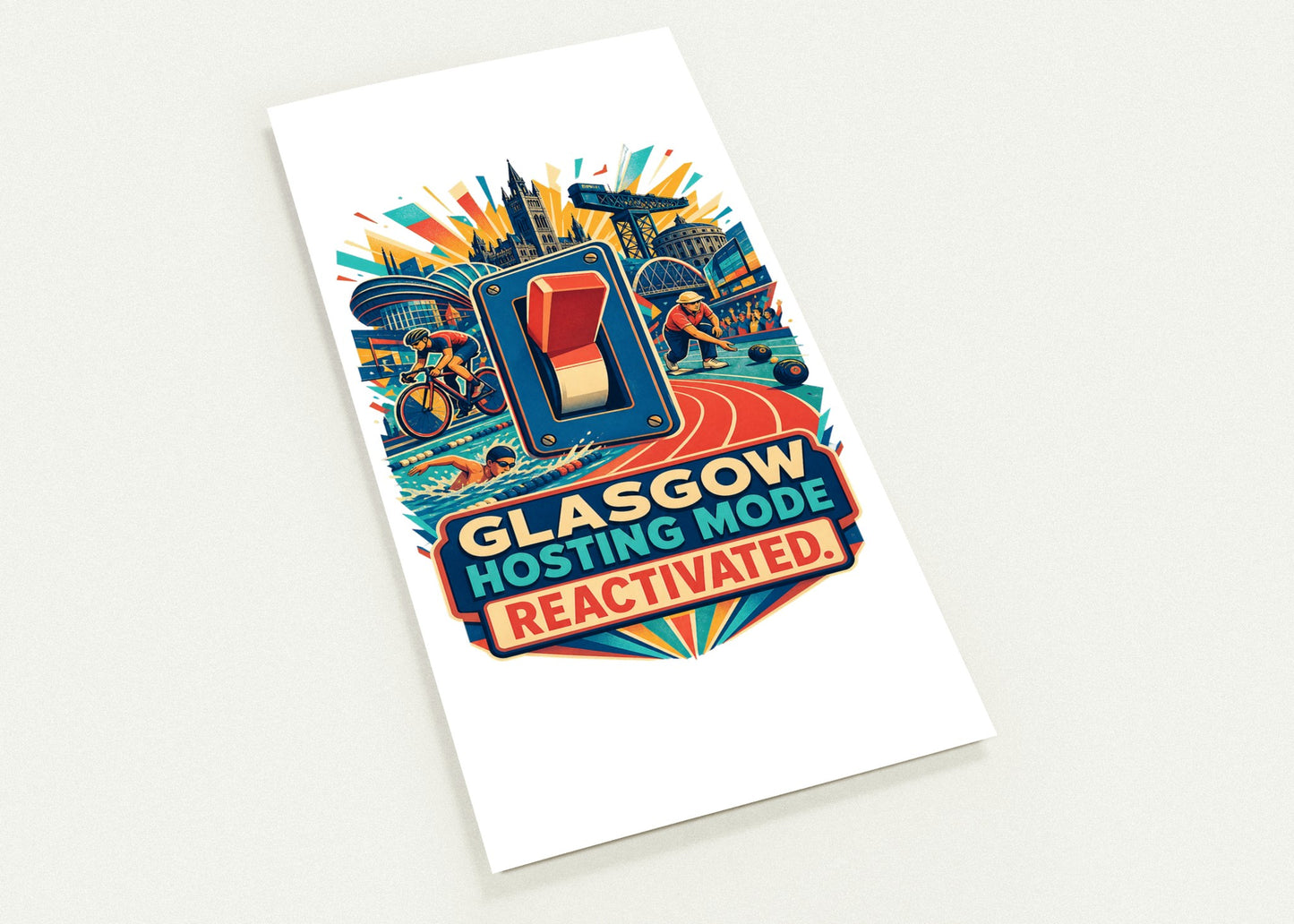 Glasgow Hosting Mode — Reactivated Postcard Pack — product view 2
