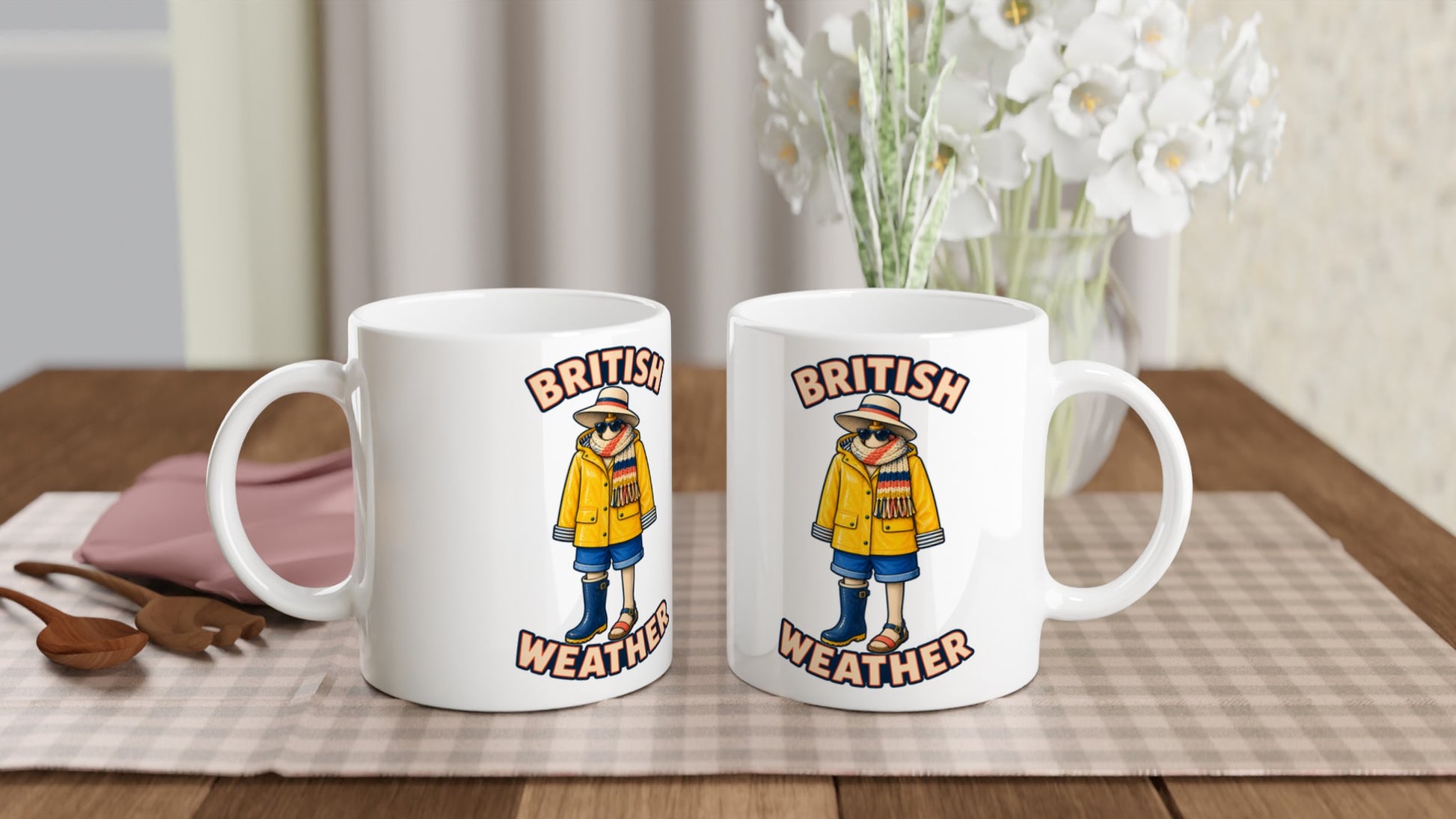 British Weather All-Weather Outfit Mug — product view 4