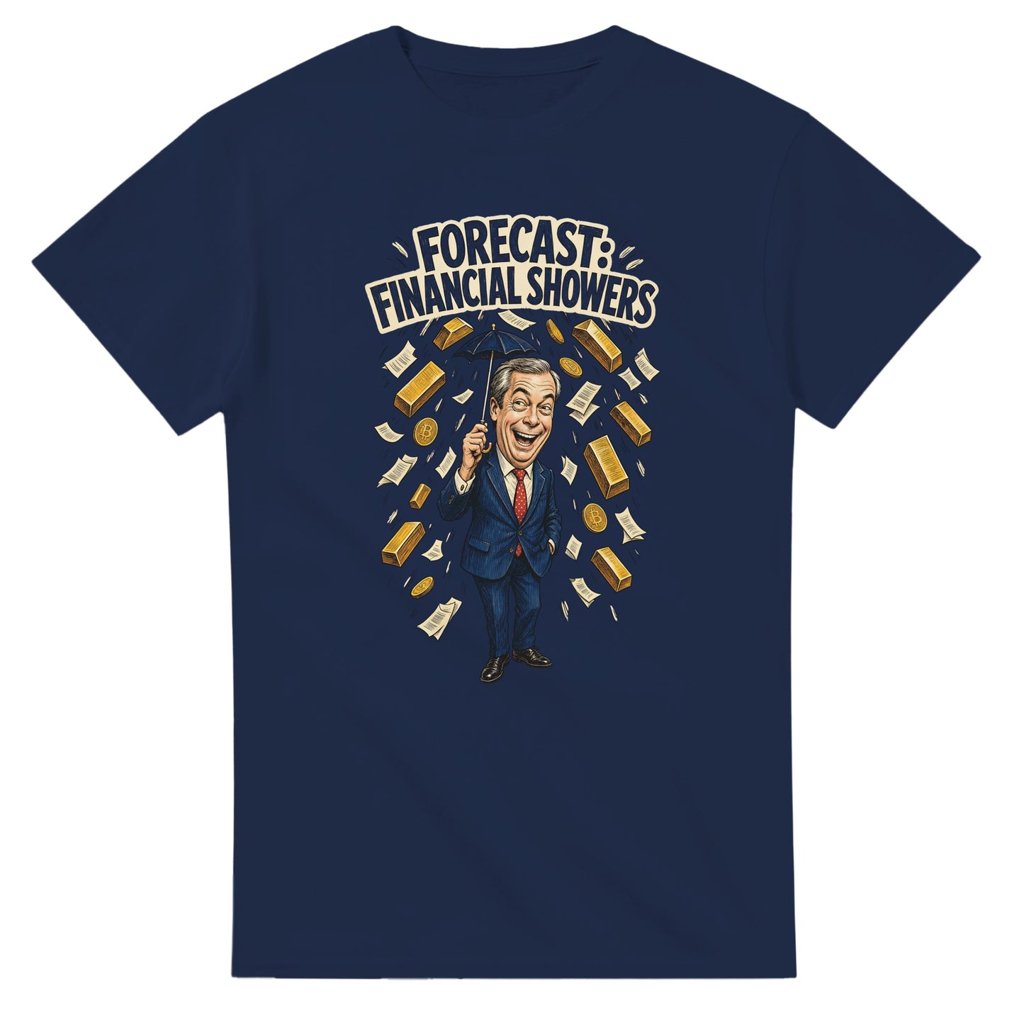 Forecast: Financial Showers T-shirt — product view 5