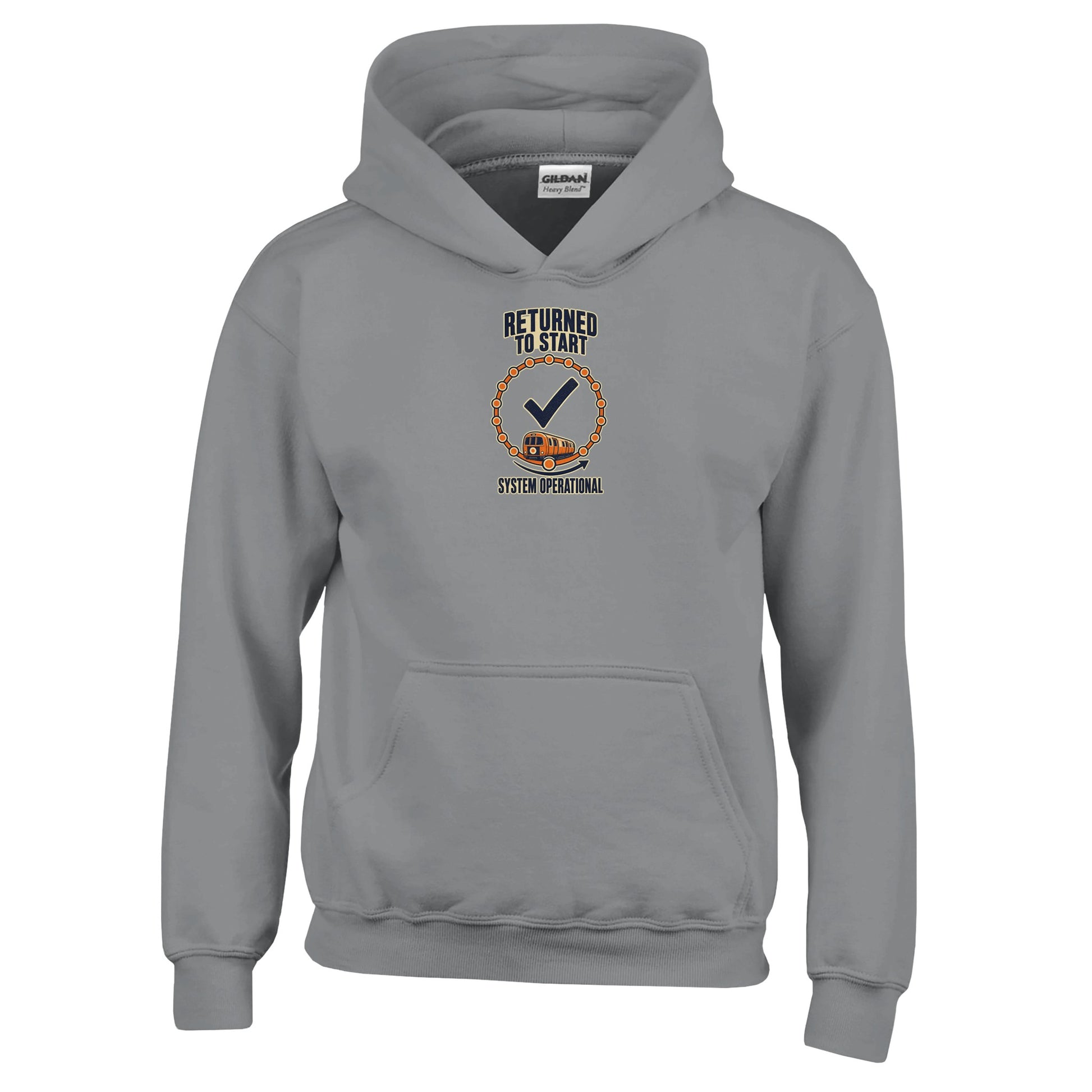 Glasgow Subway: System Operational Kids' Hoodie — product view 13