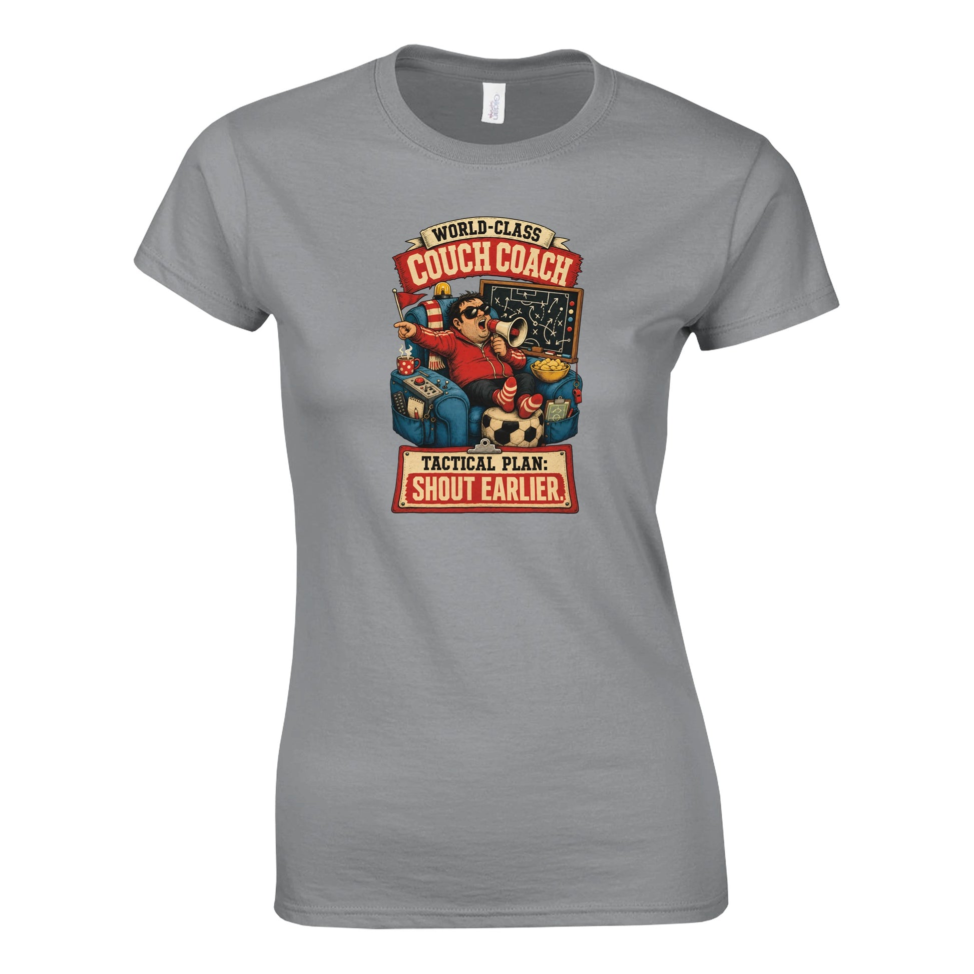 World-Class Couch Coach Women's T-shirt — product view 10