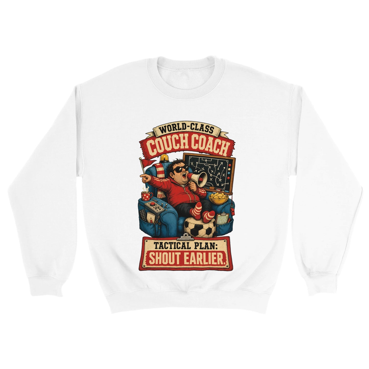 World-Class Couch Coach Sweatshirt — product view 18
