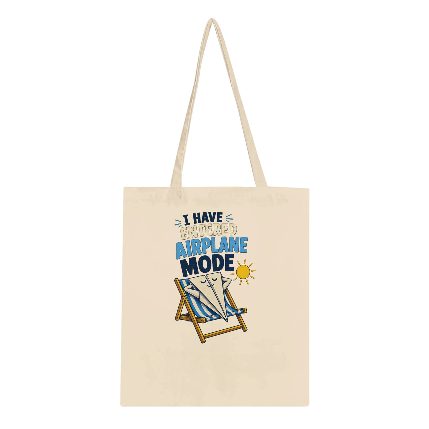 I Have Entered Airplane Mode Graphic Tote Bag