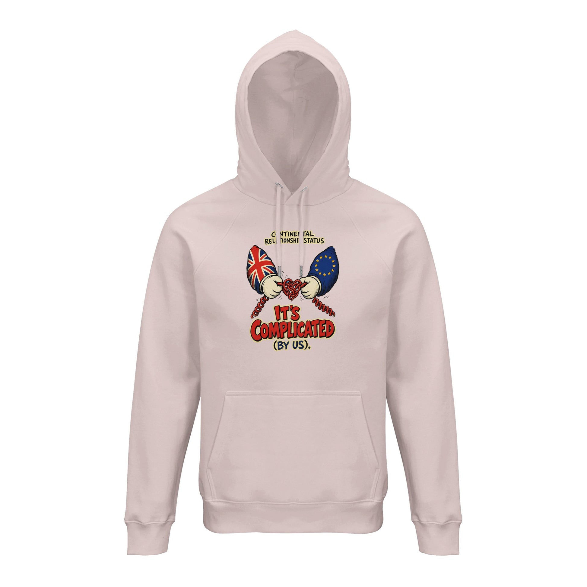 It's Complicated (By Us) UK–EU 1990s Cartoon Hoodie — product view 8
