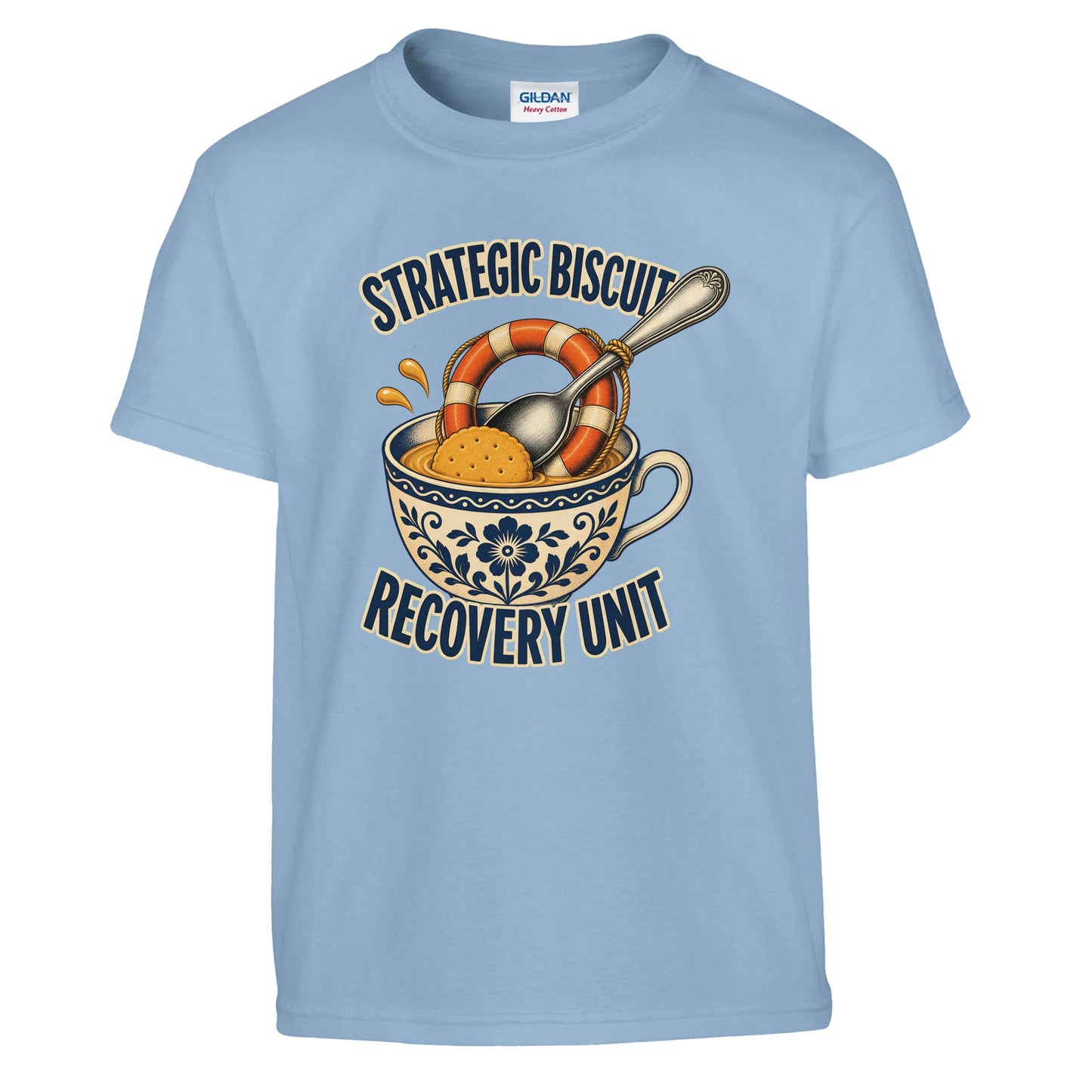 Strategic Biscuit Recovery Unit Kids' T-shirt — product view 3