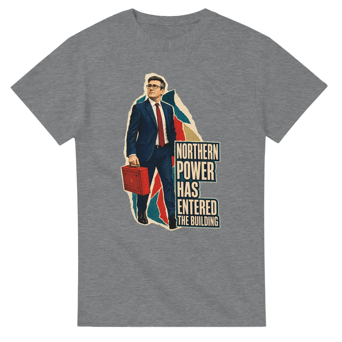 Northern Power Has Entered the Building Tote Bag T-shirt — product view 12