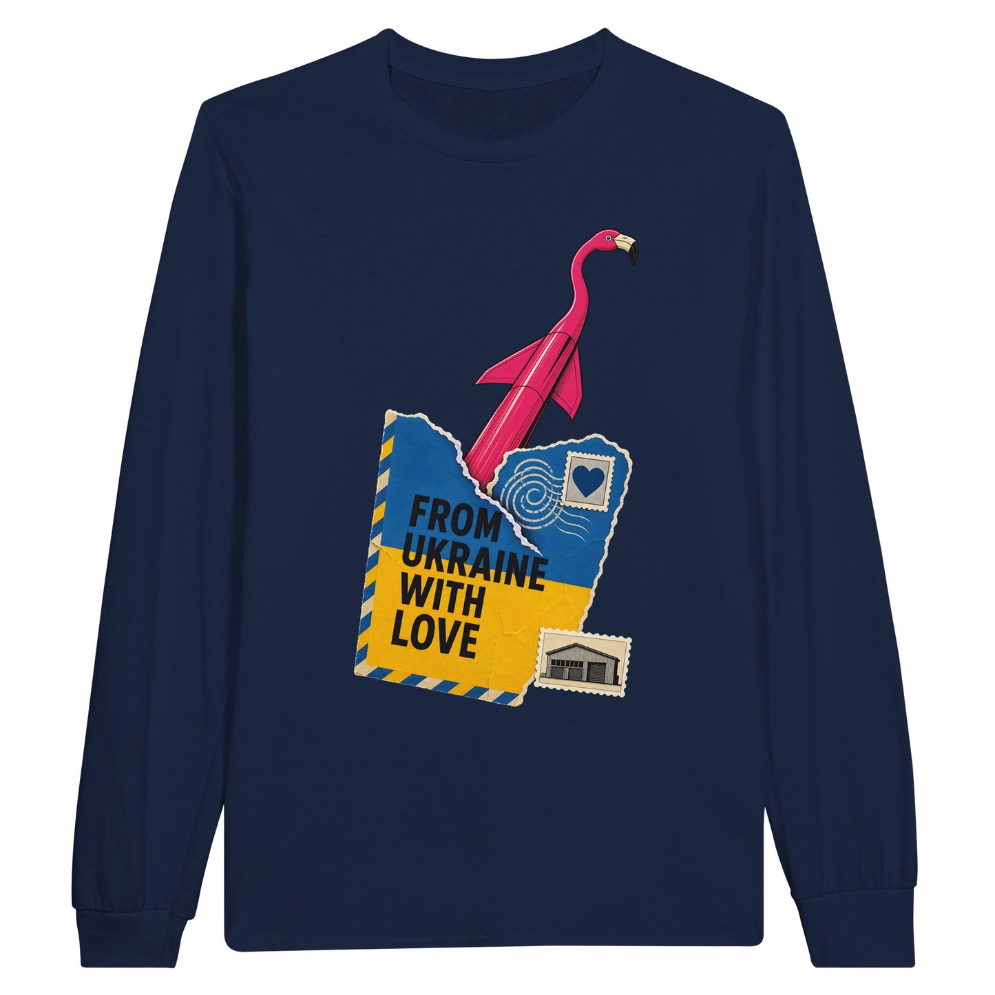 From Ukraine With Love Long-Sleeve T-shirt — product view 11