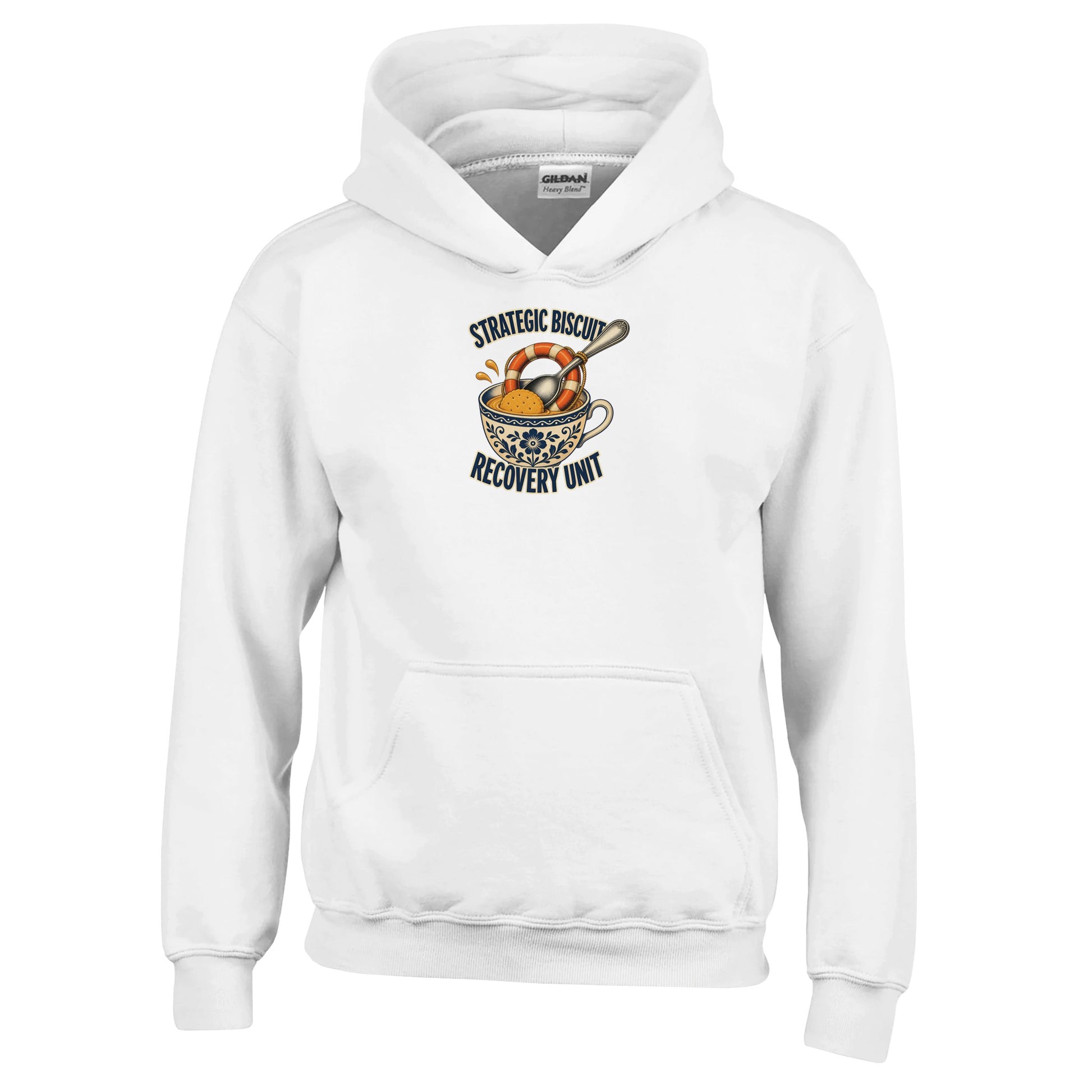 Strategic Biscuit Recovery Unit Kids' Hoodie — product view 1