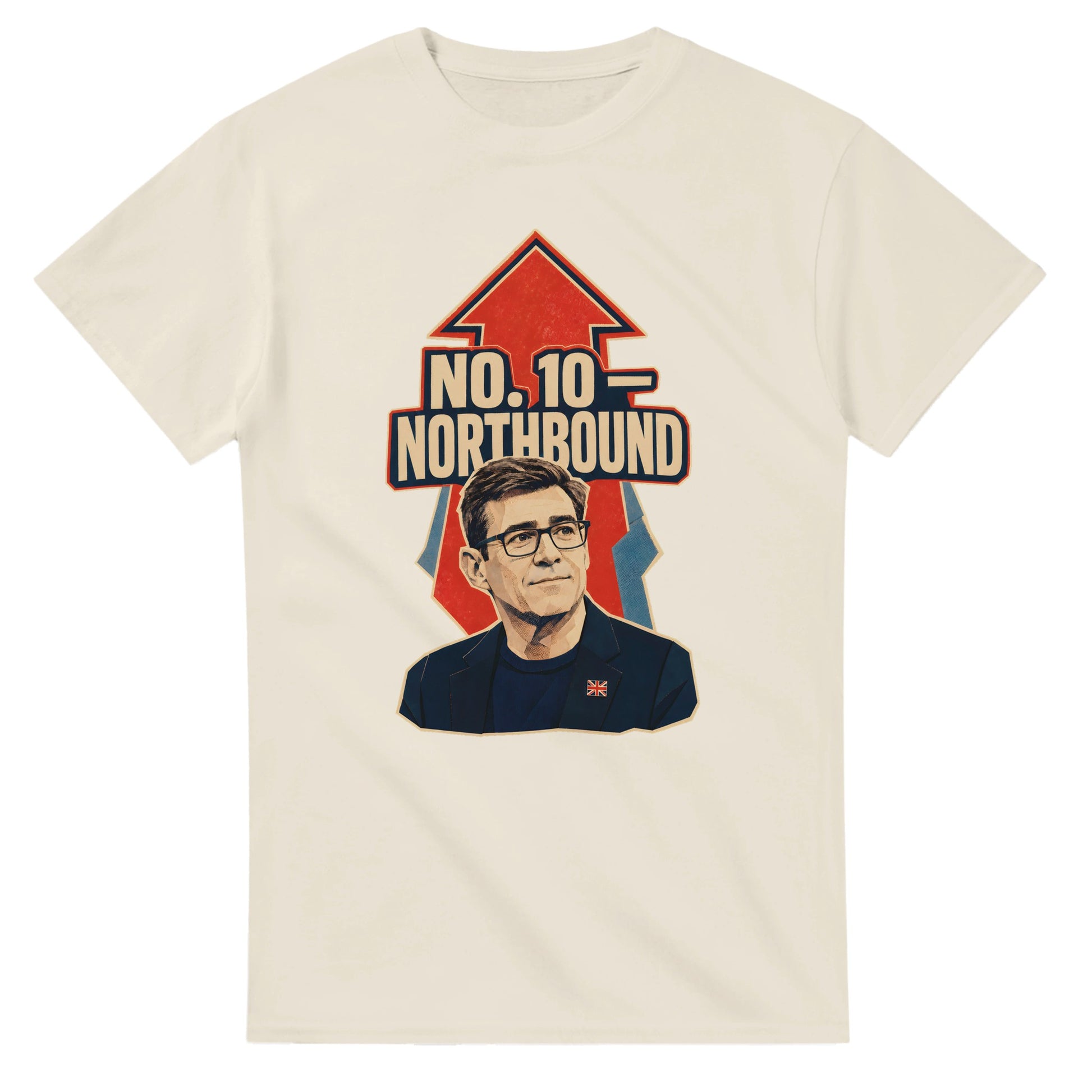 No. 10 — Northbound Andy Burnham Political Satire T-shirt — product view 8