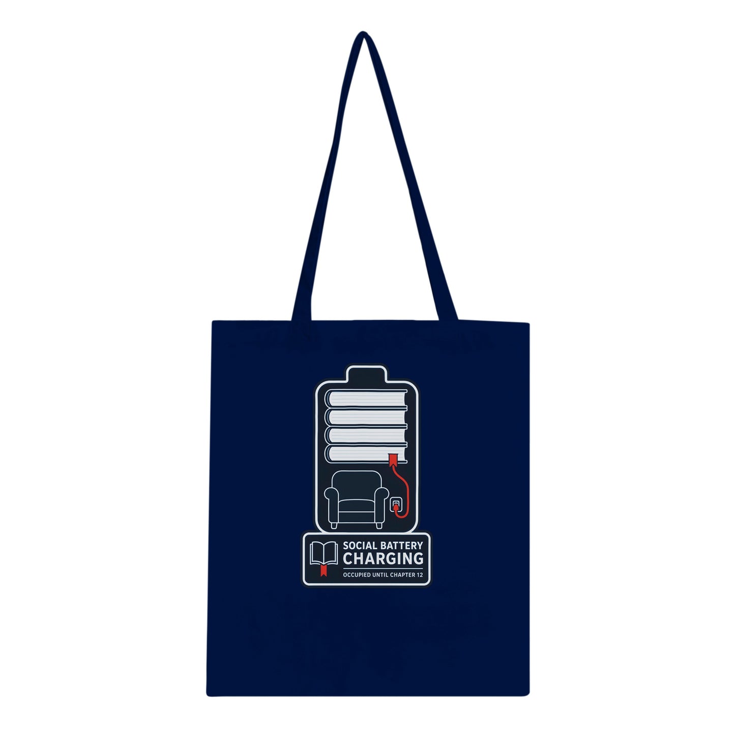 Social Battery Charging Tote Bag — product view 2