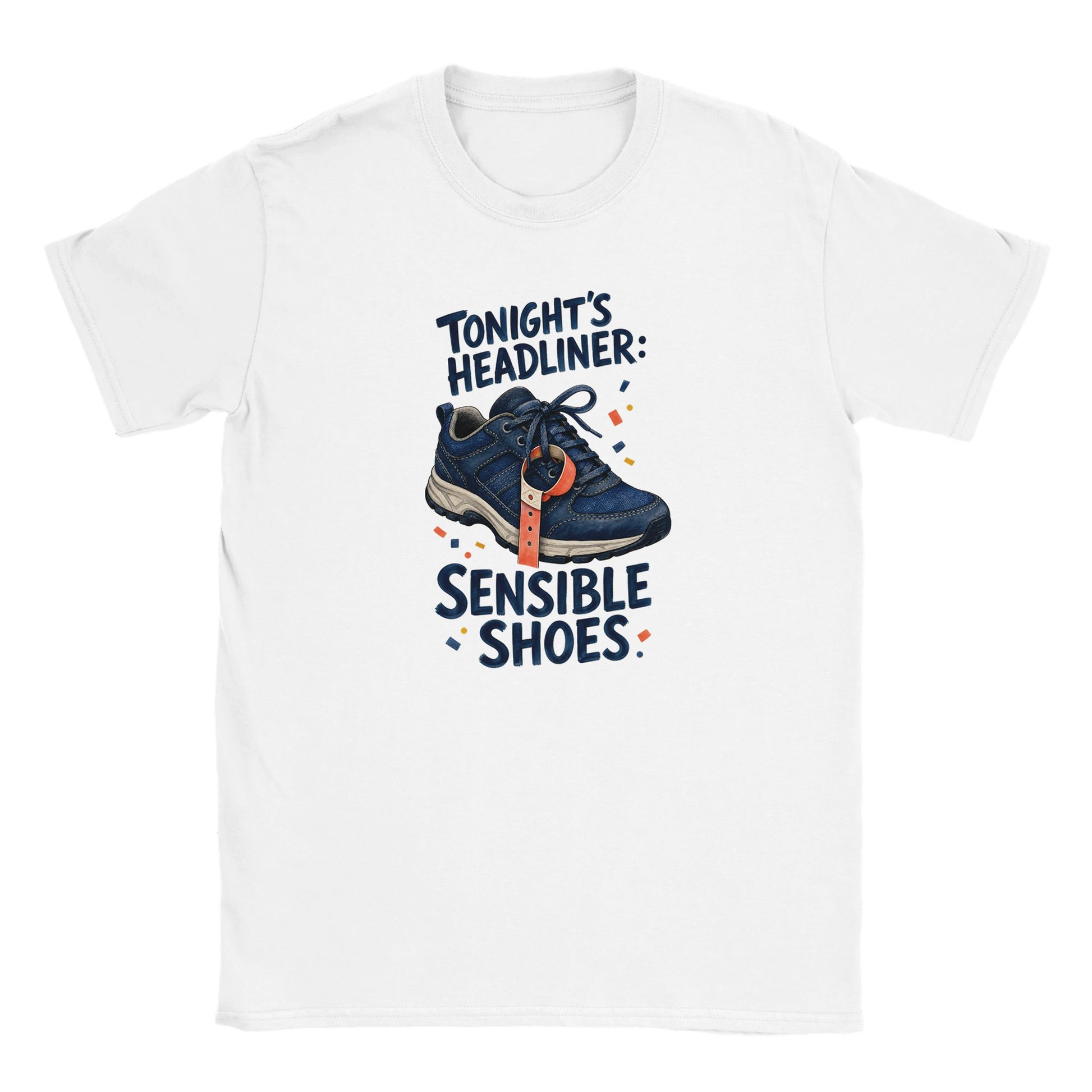 Tonight's Headliner: Sensible Shoes Concert Kids' T-shirt — product view 15