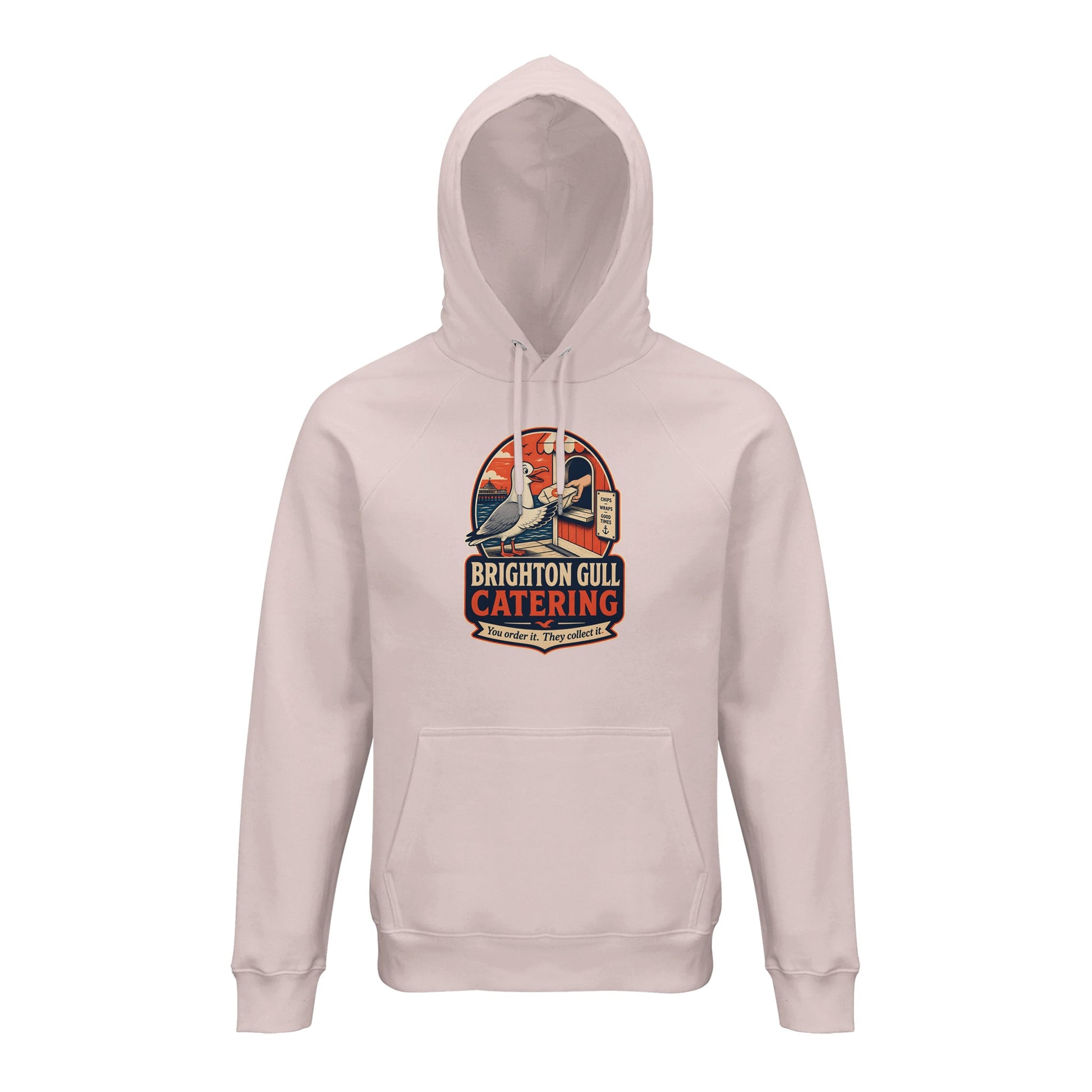 Brighton Gull Catering — Illustrated Hoodie — product view 8