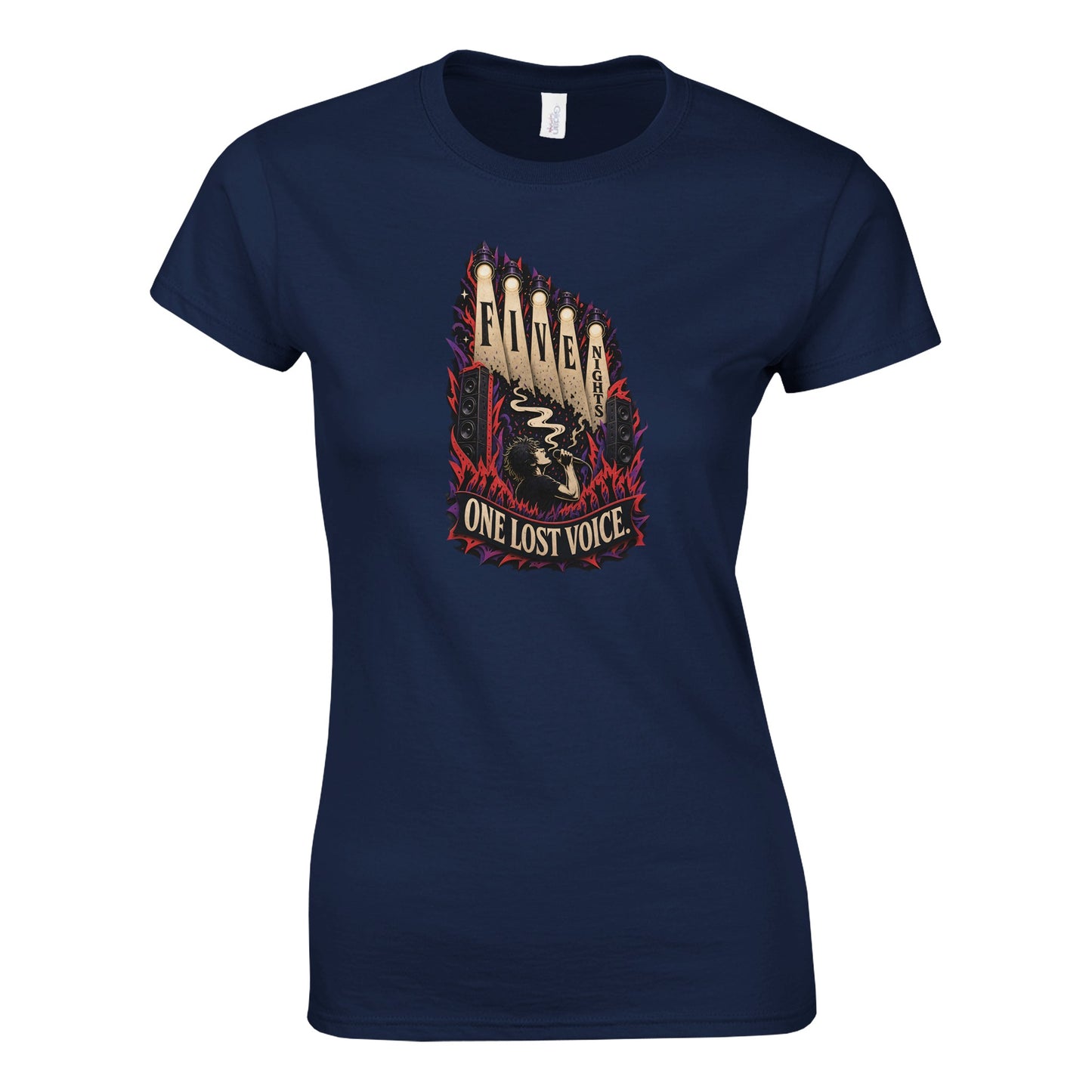 Five Nights, One Lost Voice Women's T-shirt — product view 8